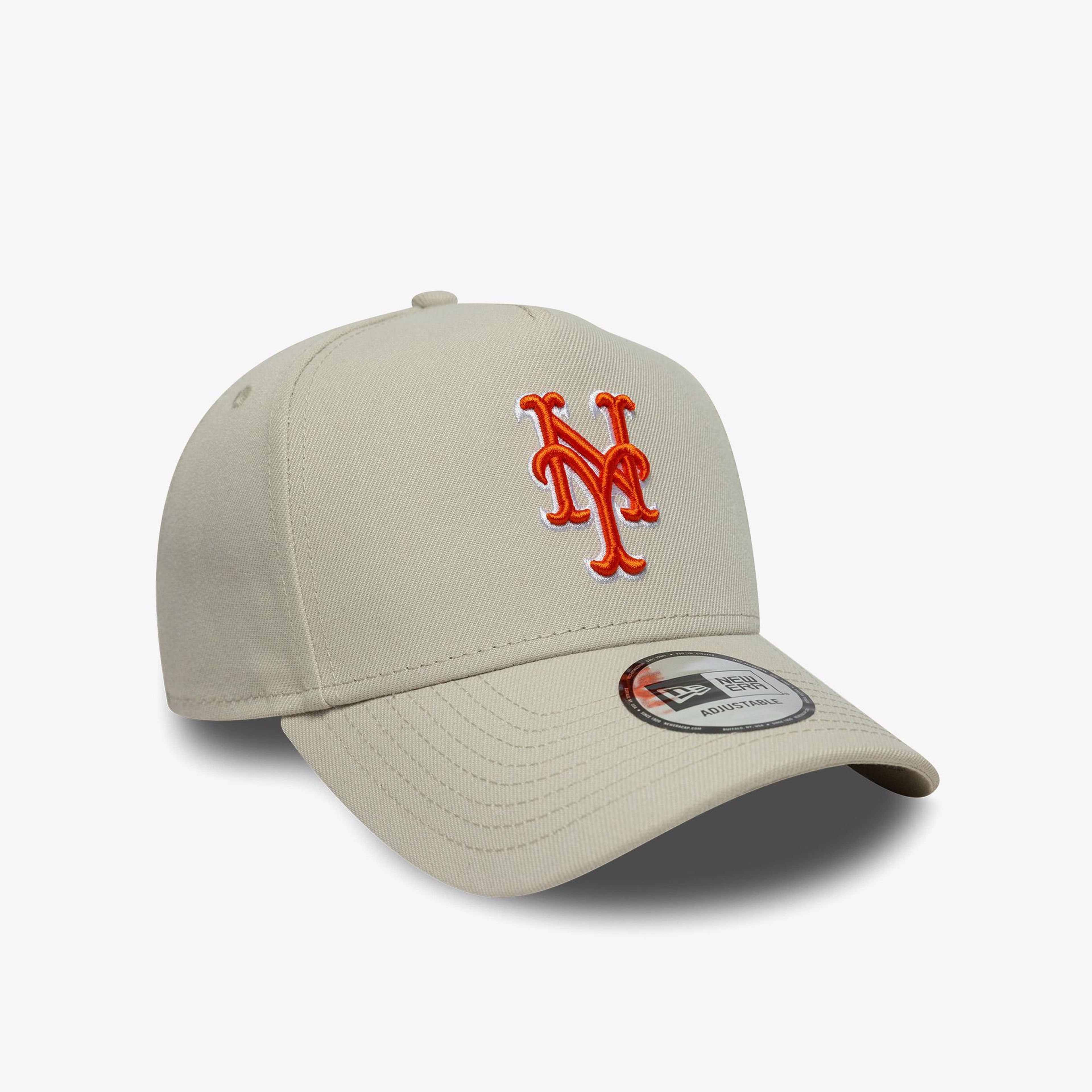 New Era Outline Script Eframe Unisex Bej Şapka