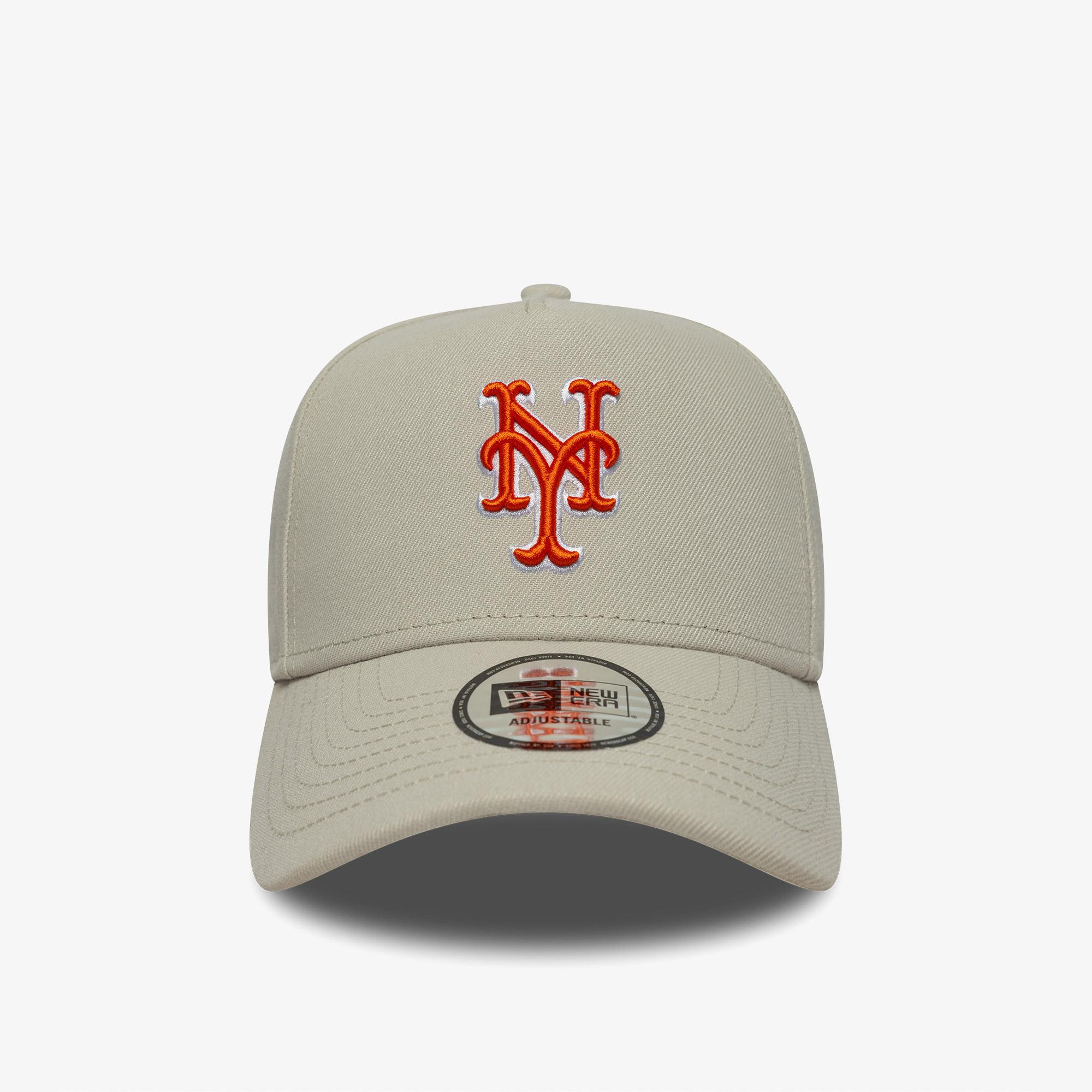 New Era Outline Script Eframe Unisex Bej Şapka