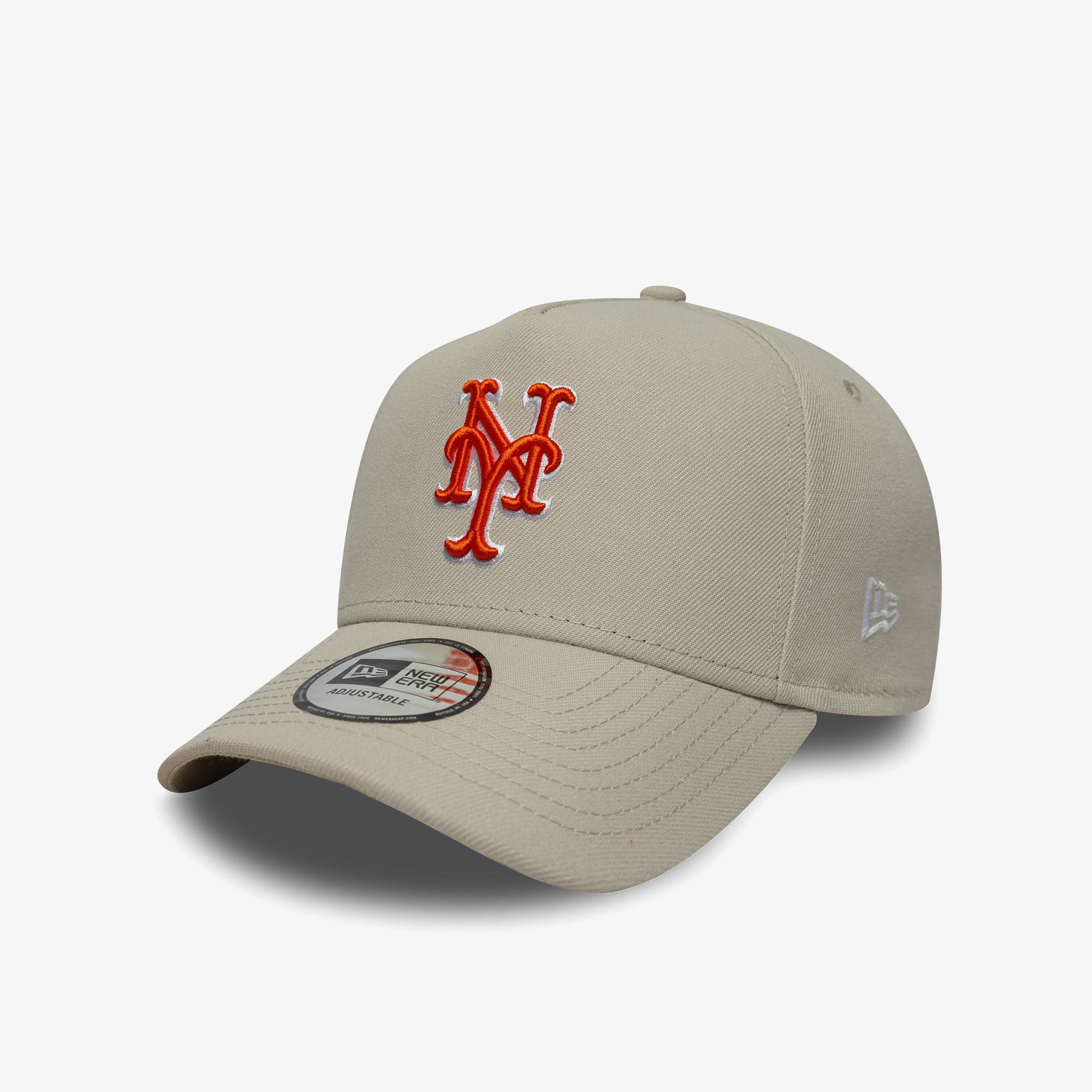 New Era Outline Script Eframe Unisex Bej Şapka