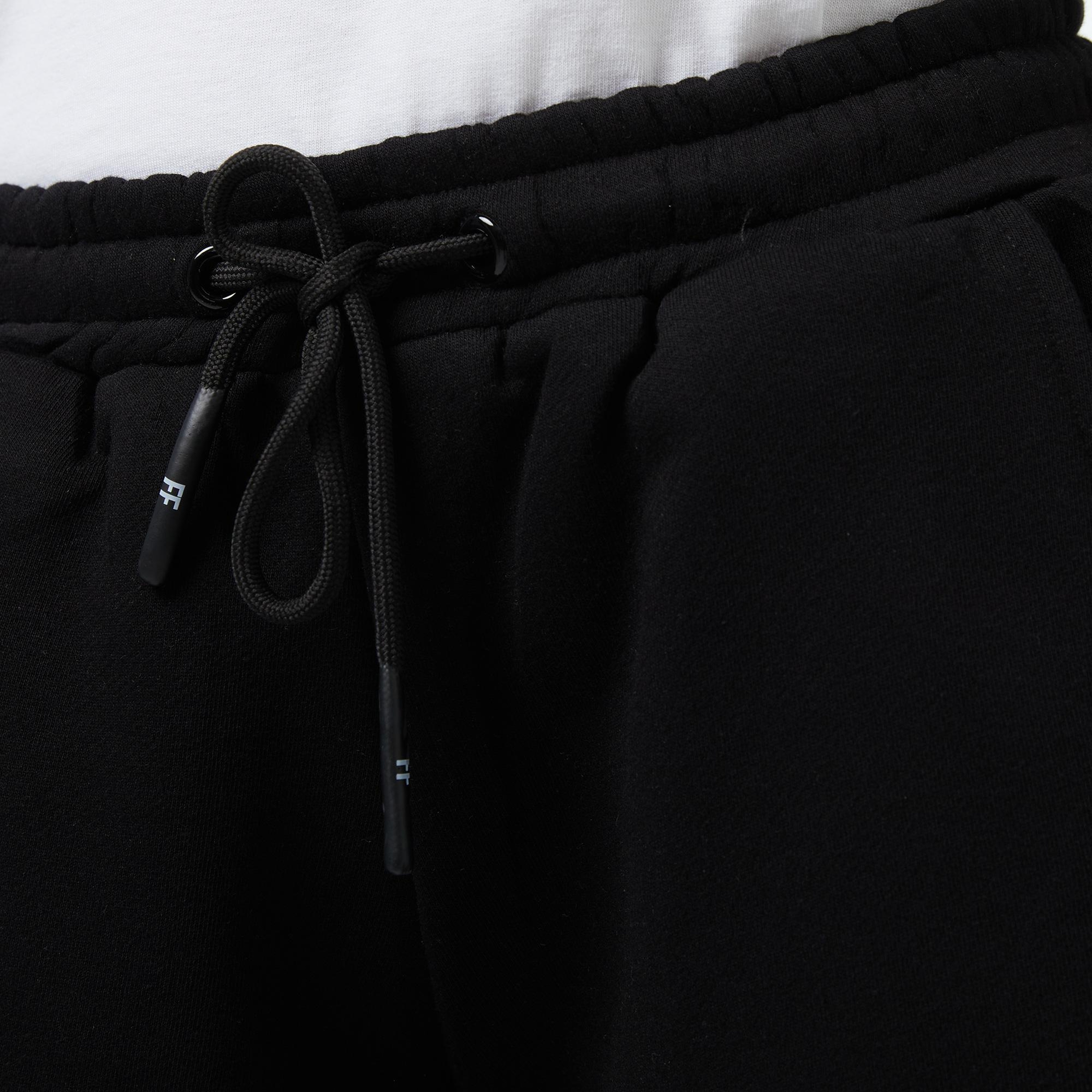 Forfun Ff High Waisted Kadın Siyah Şort