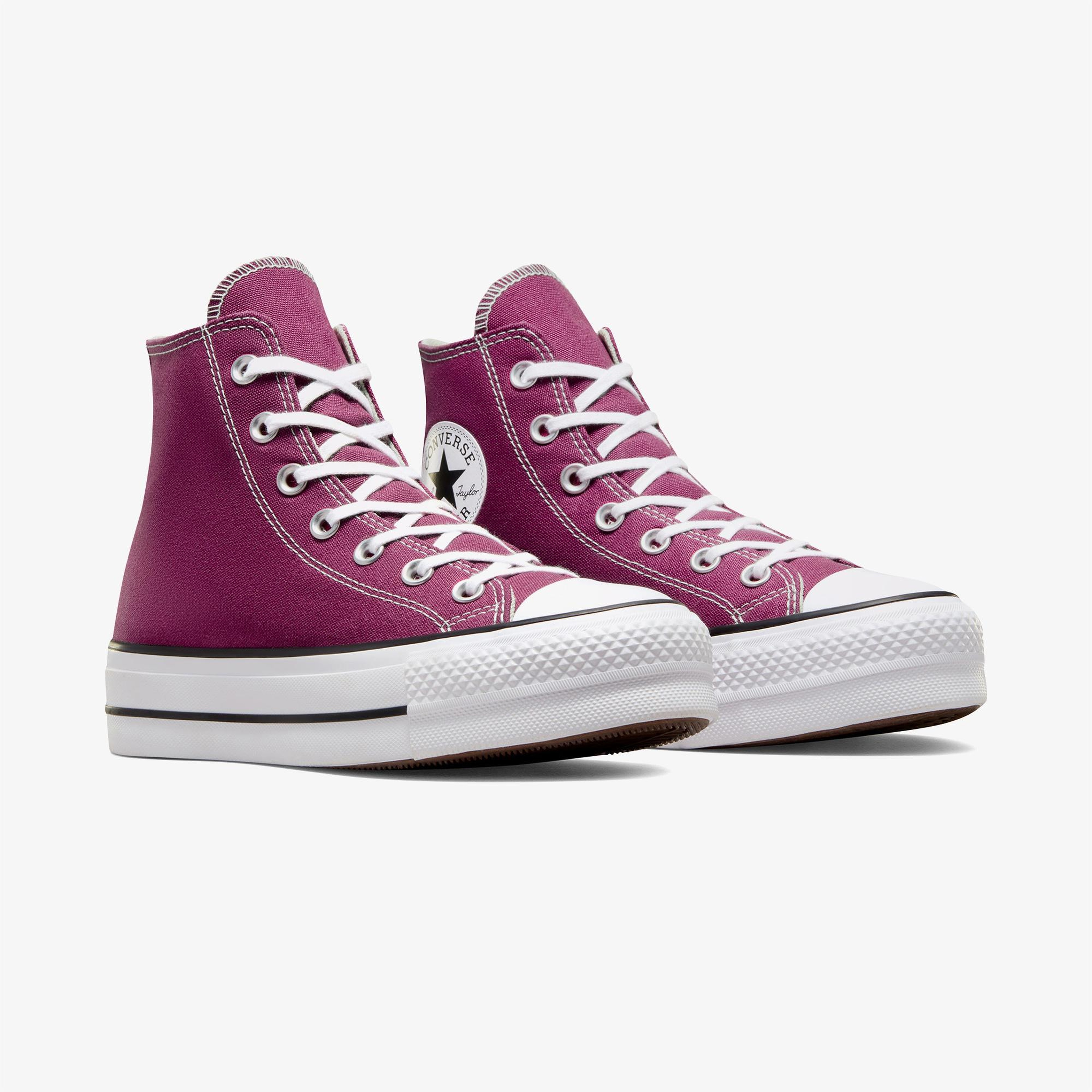 Converse Chuck Taylor All Star Lift Kadın Bordo Sneaker
