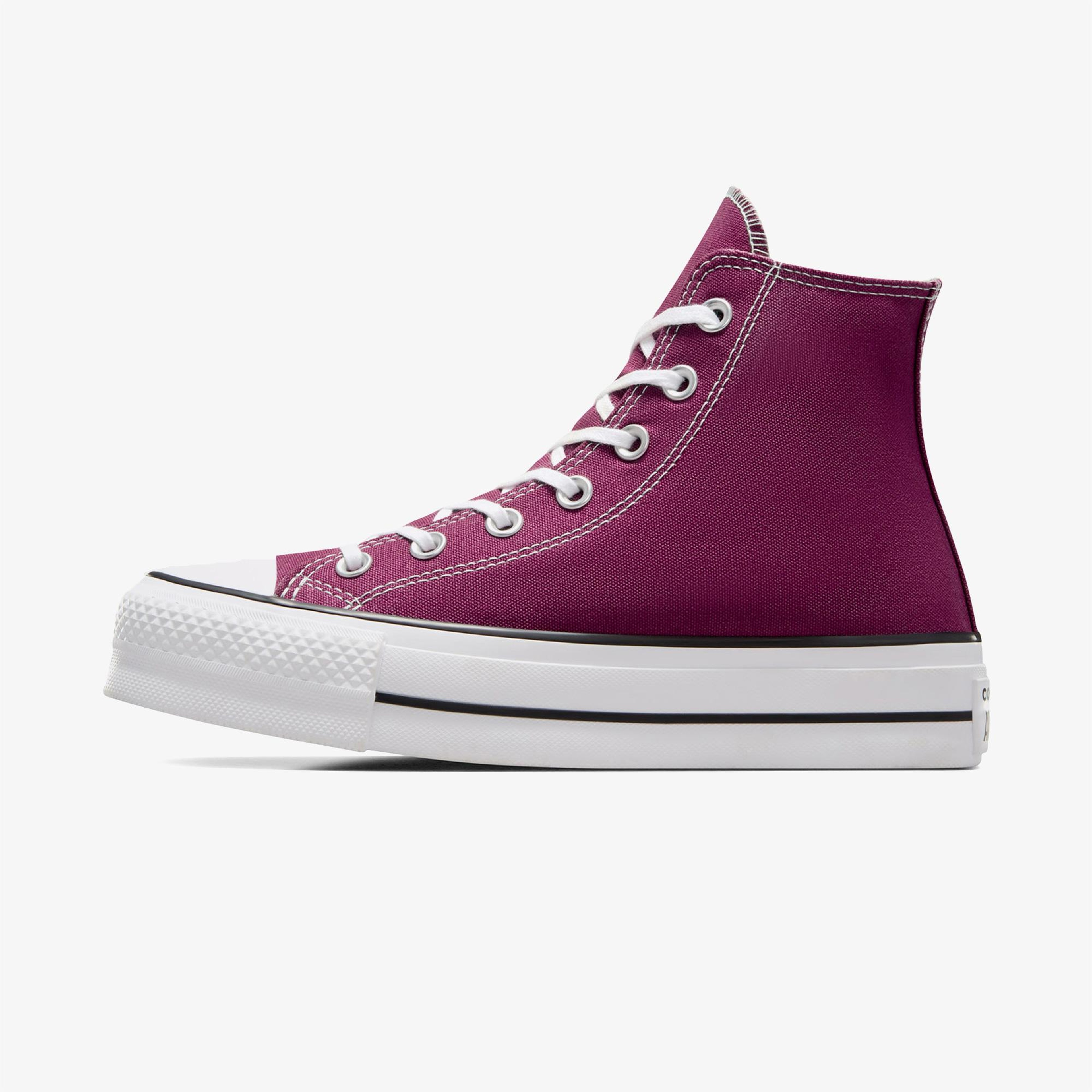 Converse Chuck Taylor All Star Lift Kadın Bordo Sneaker