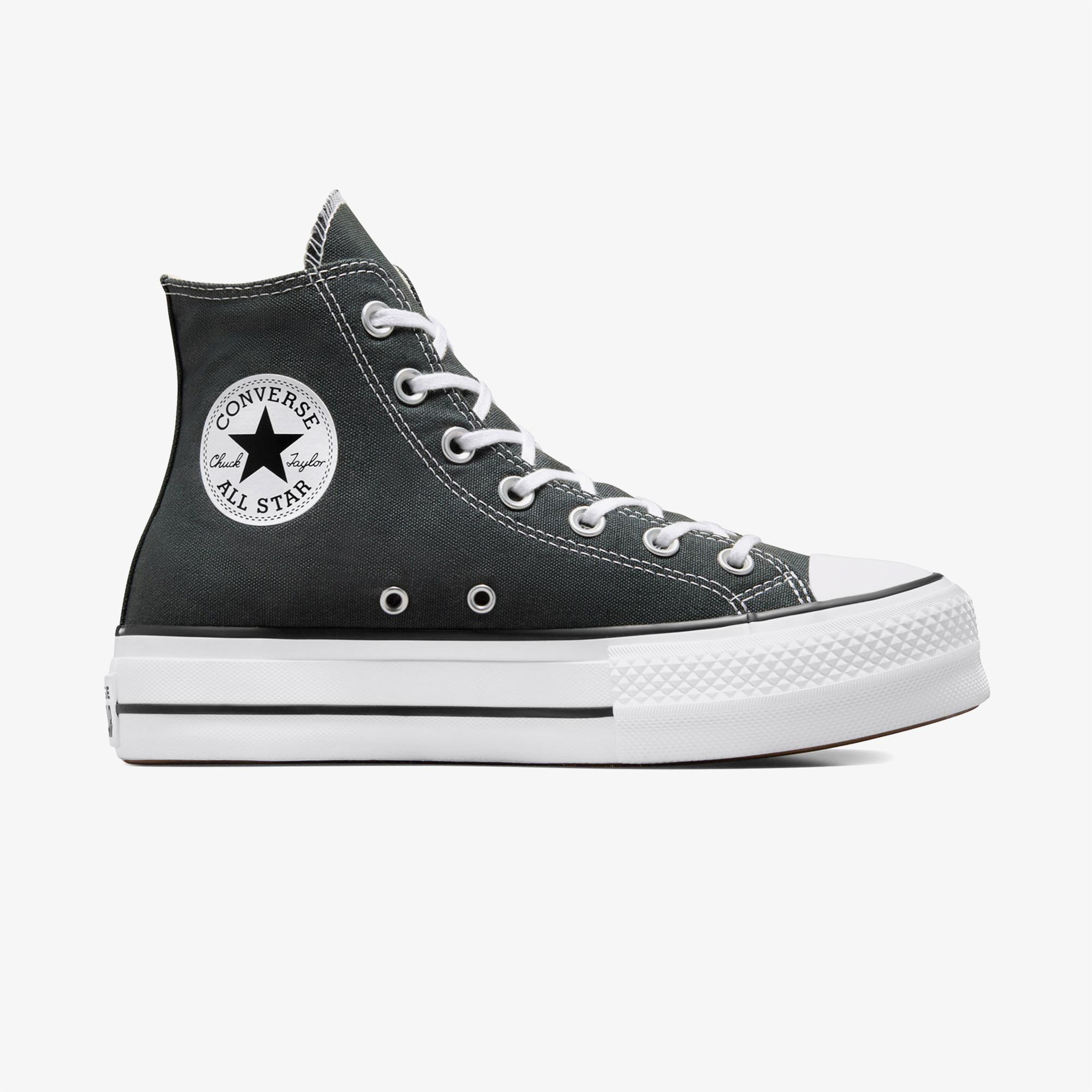 Converse Chuck Taylor All Star Lift Kadın Gri Sneaker