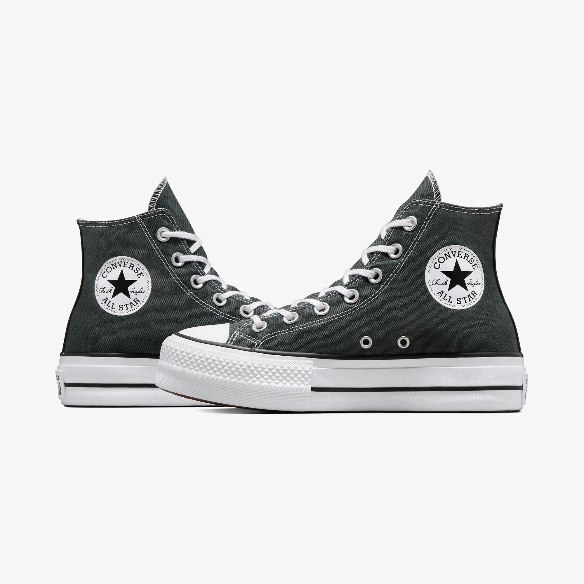 Converse Chuck Taylor All Star Lift Kadın Gri Sneaker