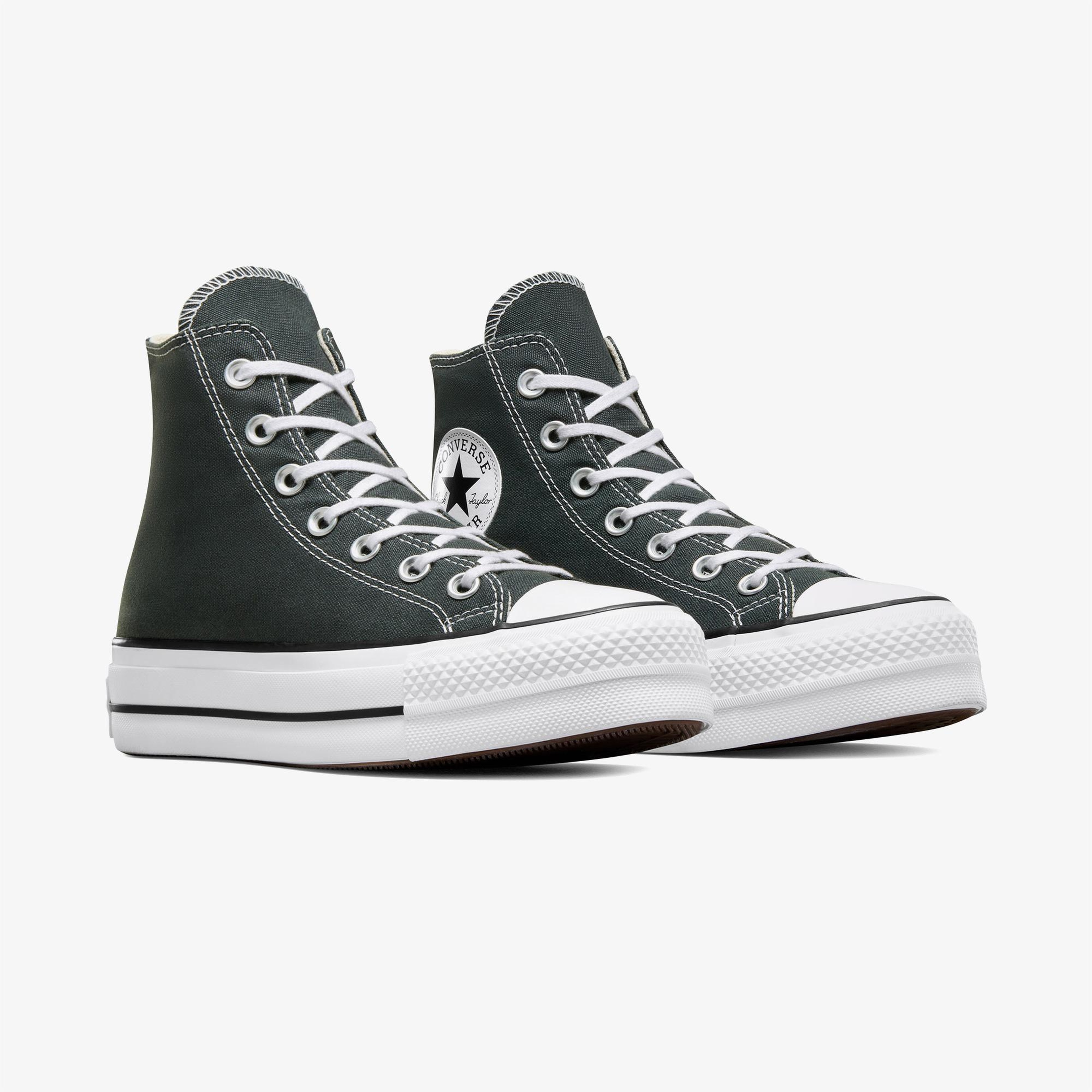 Converse Chuck Taylor All Star Lift Kadın Gri Sneaker