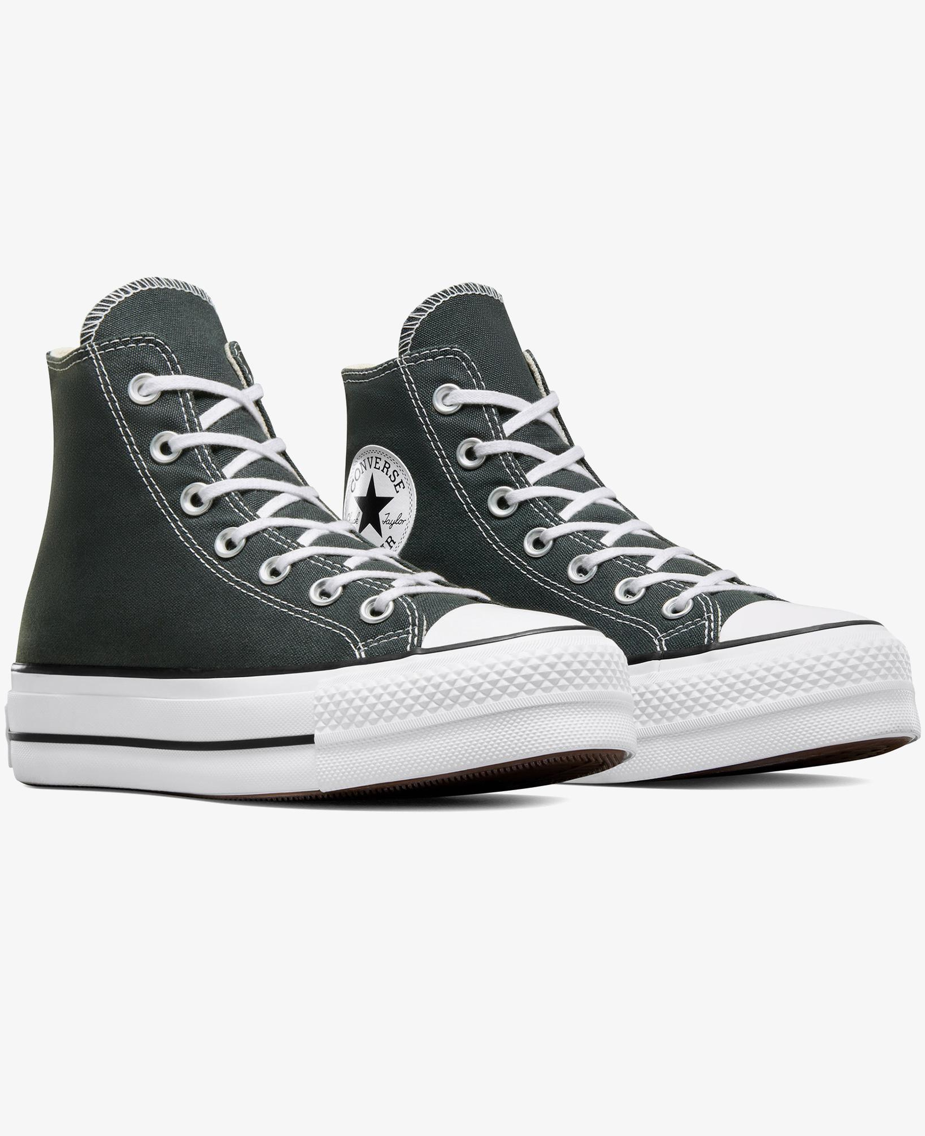 Converse Chuck Taylor All Star Lift Kadın Gri Sneaker