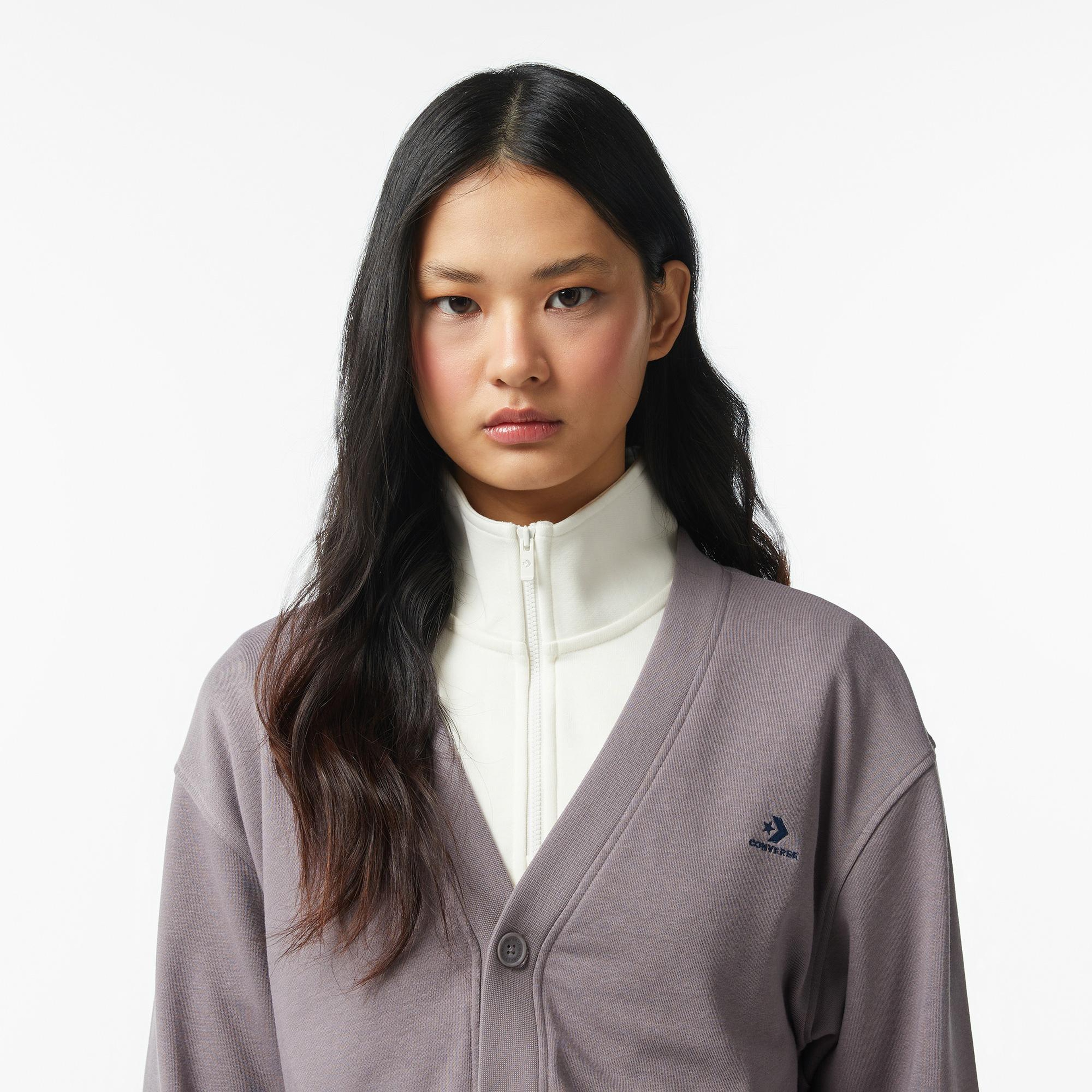 Converse Kadın Gri Sweatshirt