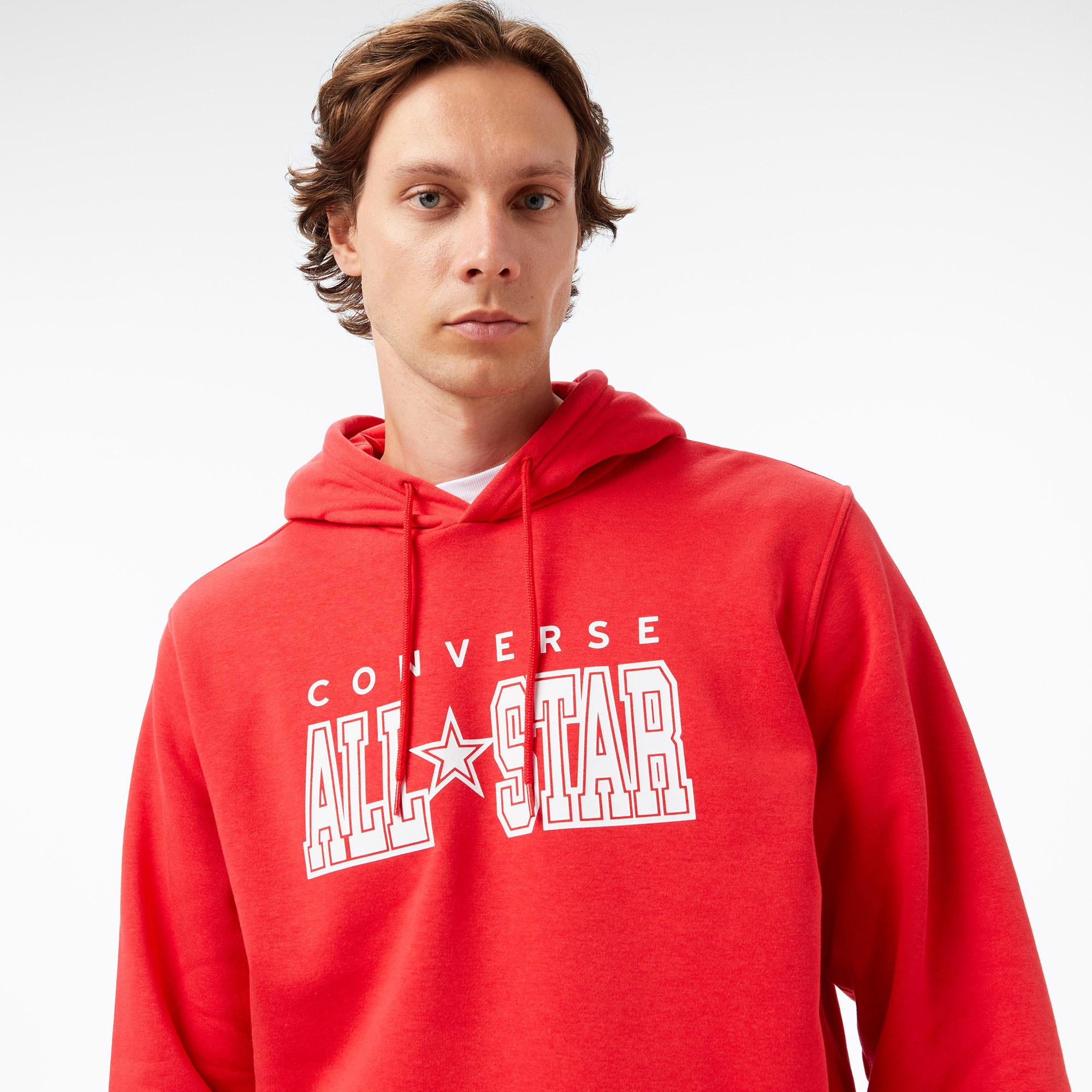 Converse Erkek Kırmızı Sweatshirt