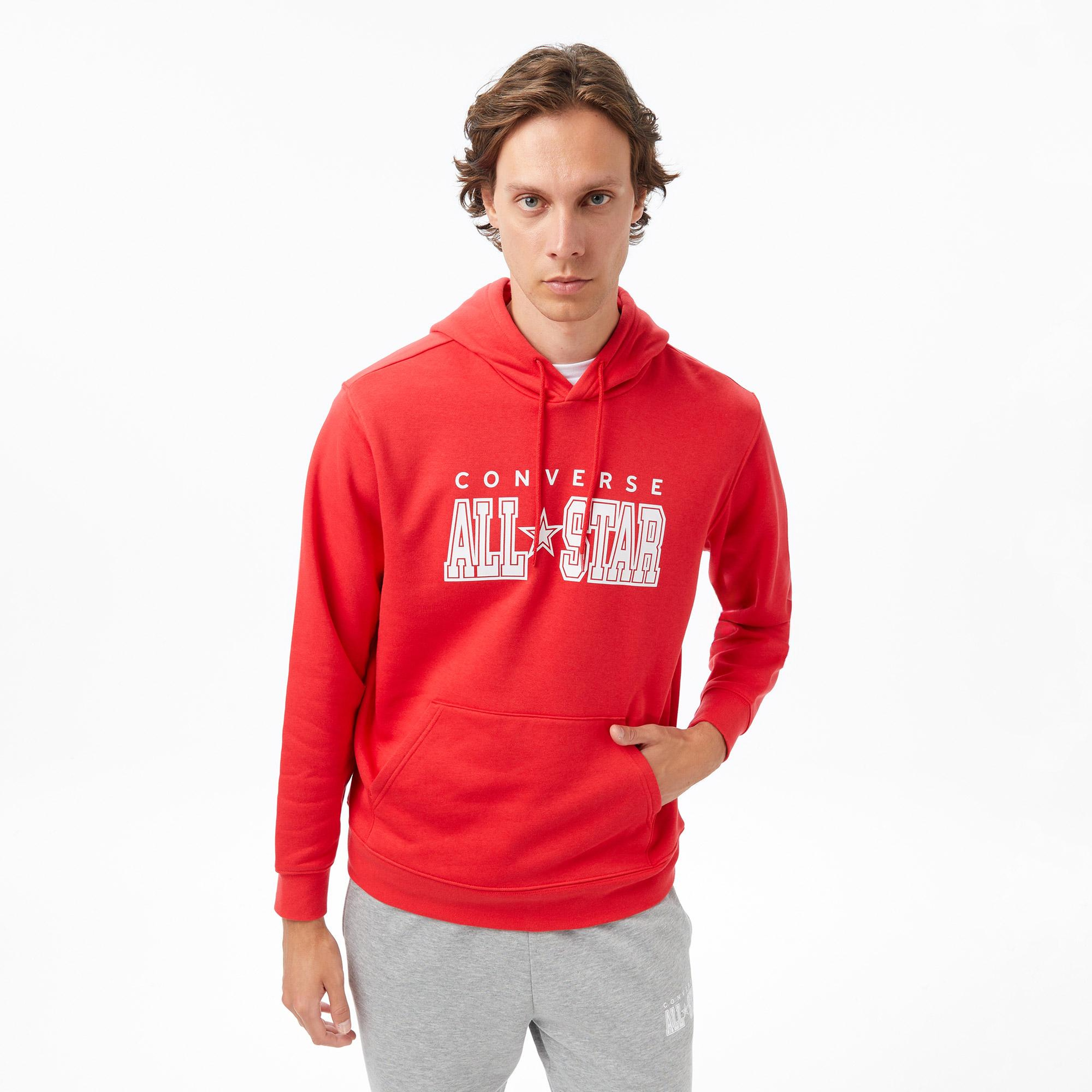 Converse Erkek Kırmızı Sweatshirt