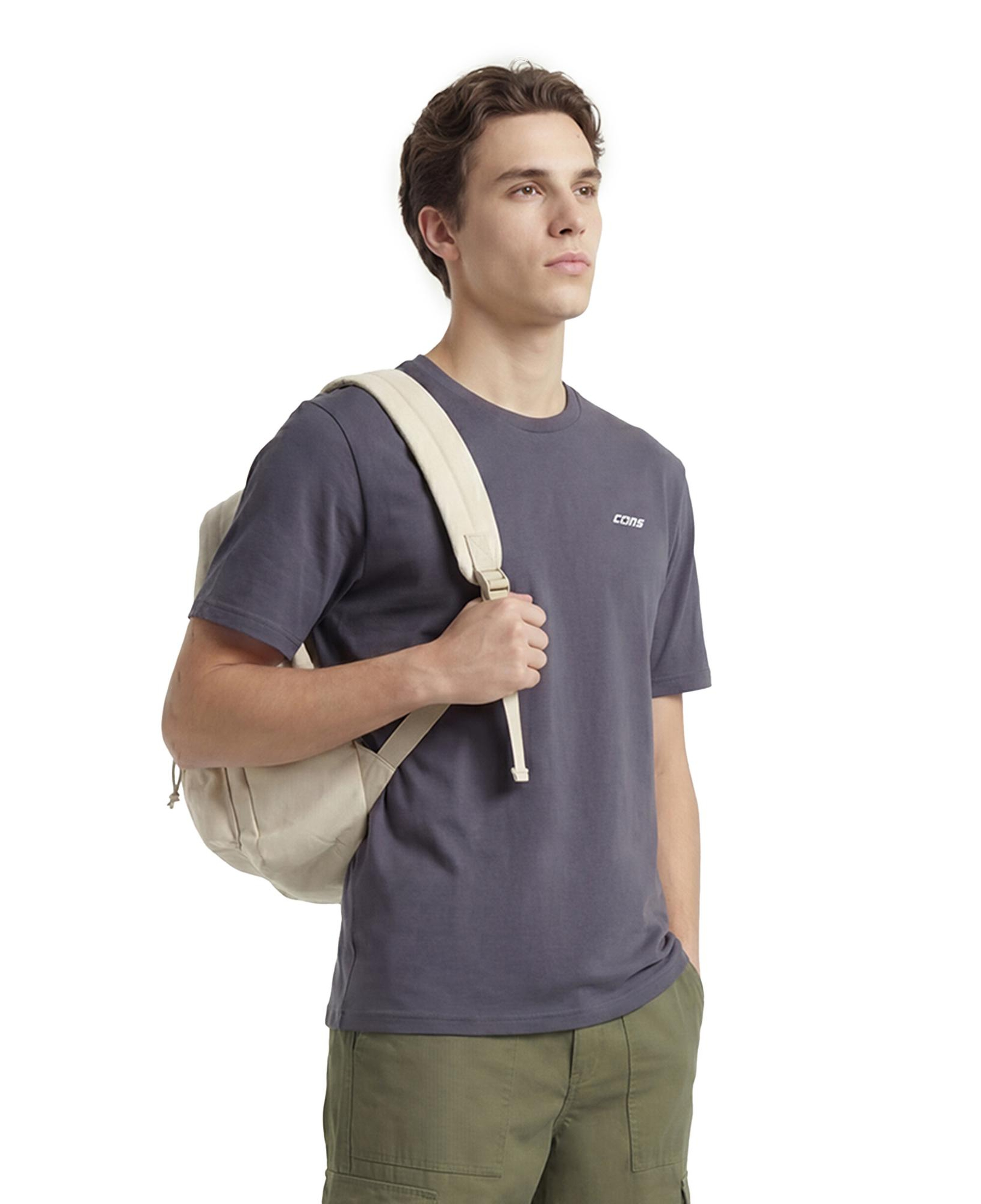 Converse CONS Erkek Mor T-Shirt