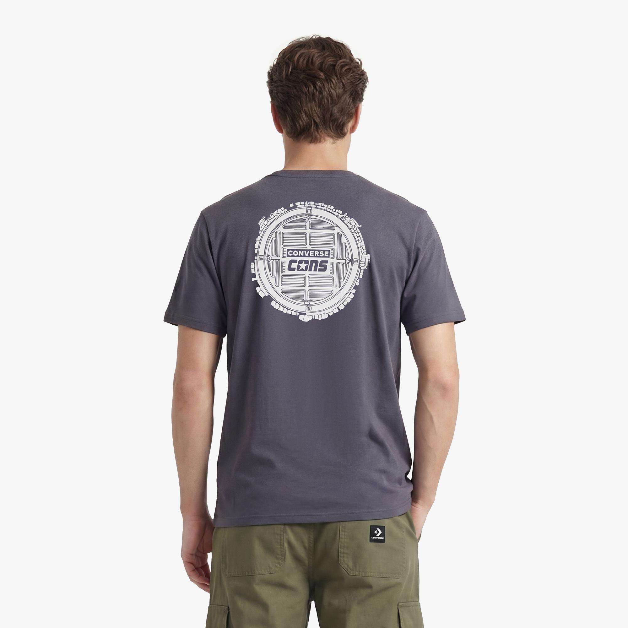 Converse CONS Erkek Mor T-Shirt