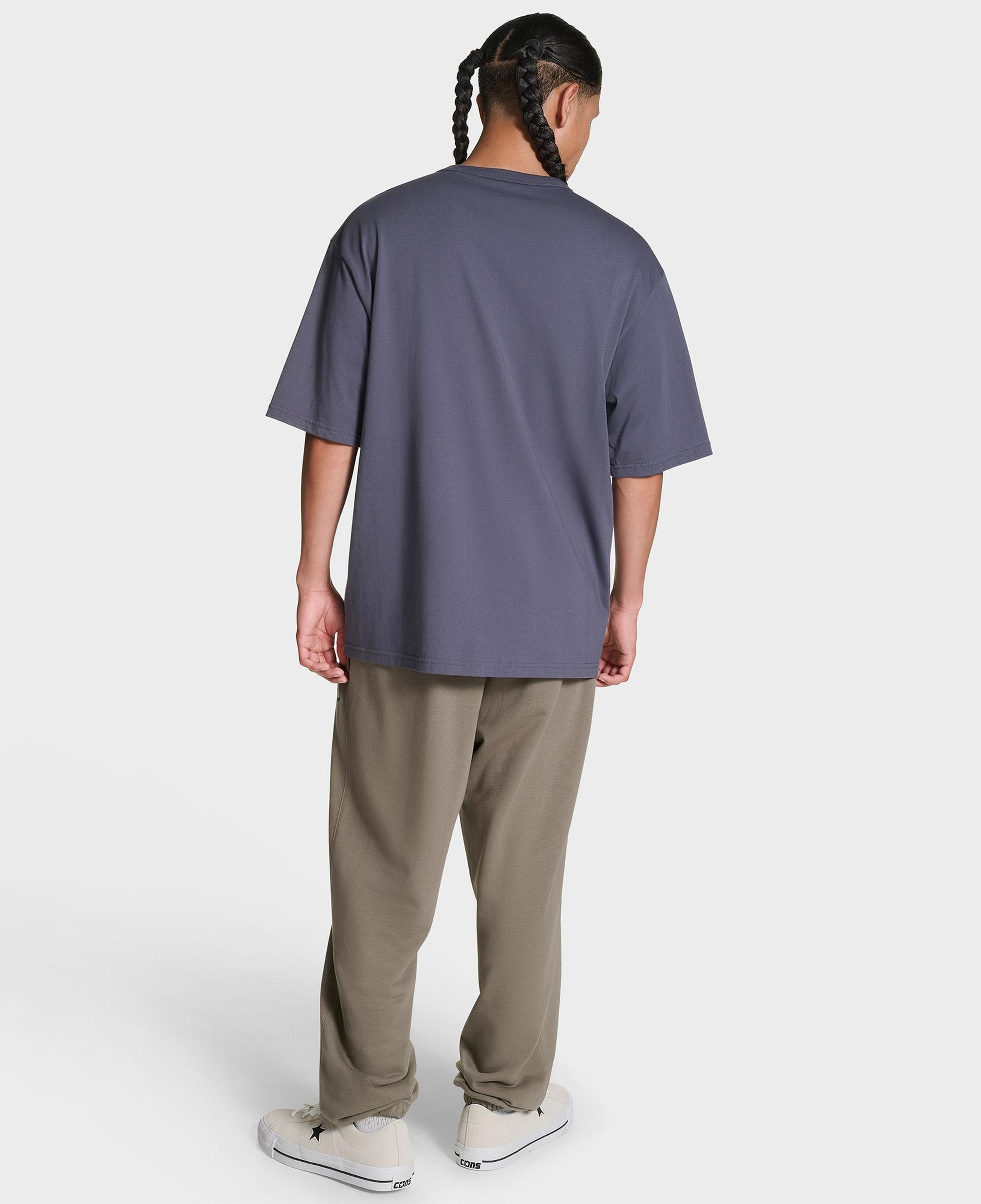 Converse CONS Erkek Lacivert Loose Fit T-Shirt