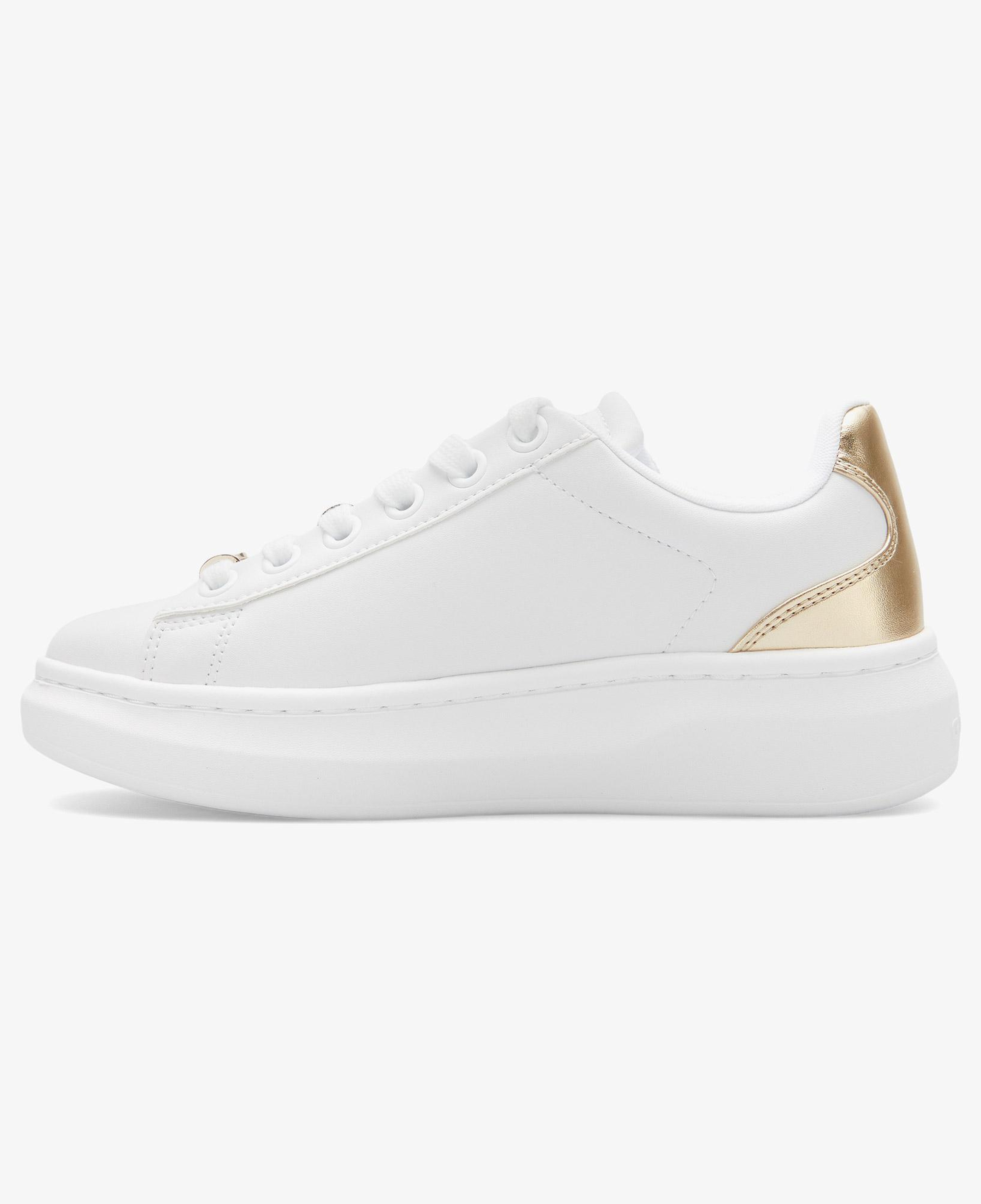 Guess Fionia Kadın Beyaz/Altın Sneaker