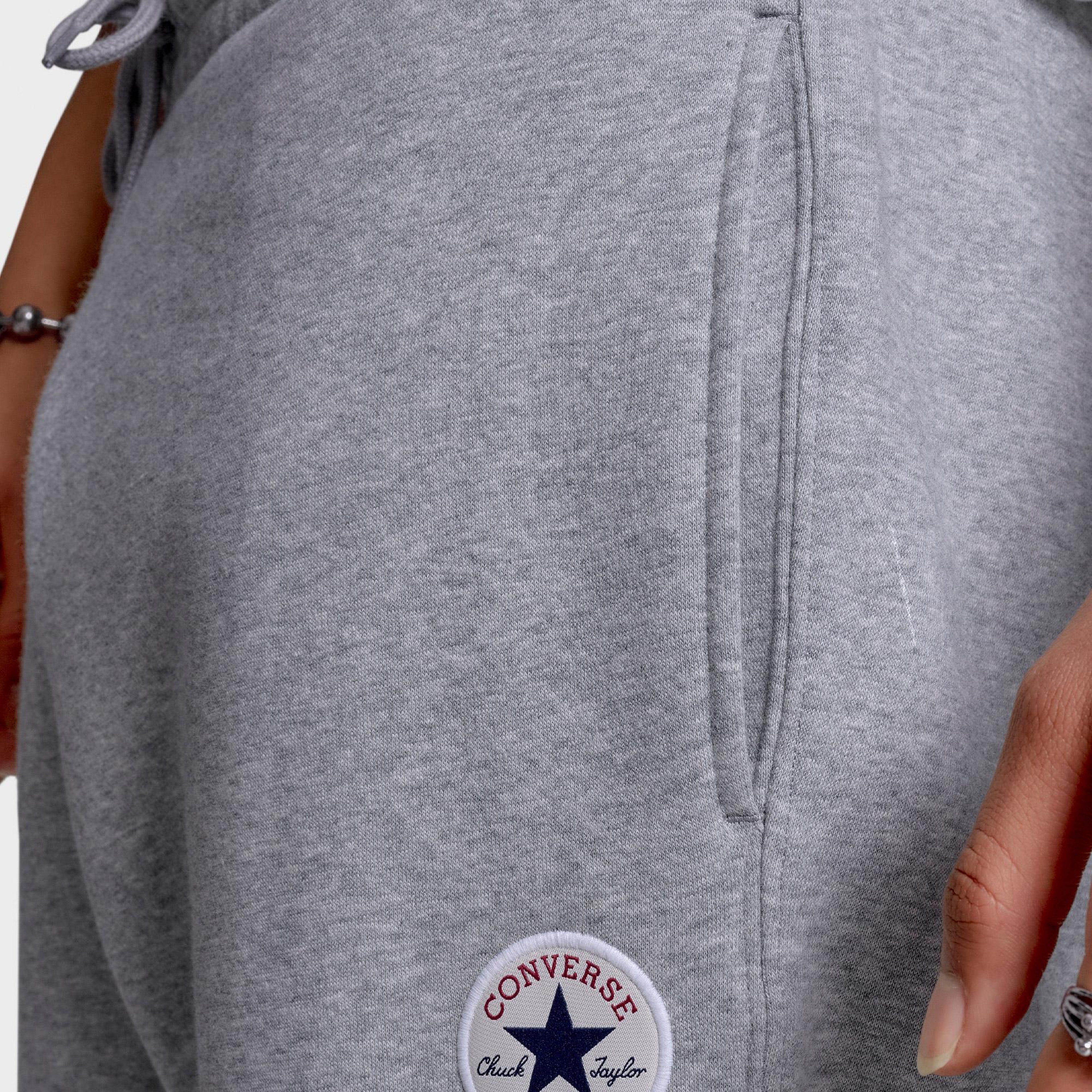 Converse Chuck Taylor All Star Patch Erkek Gri Antrenman Eşofman Altı