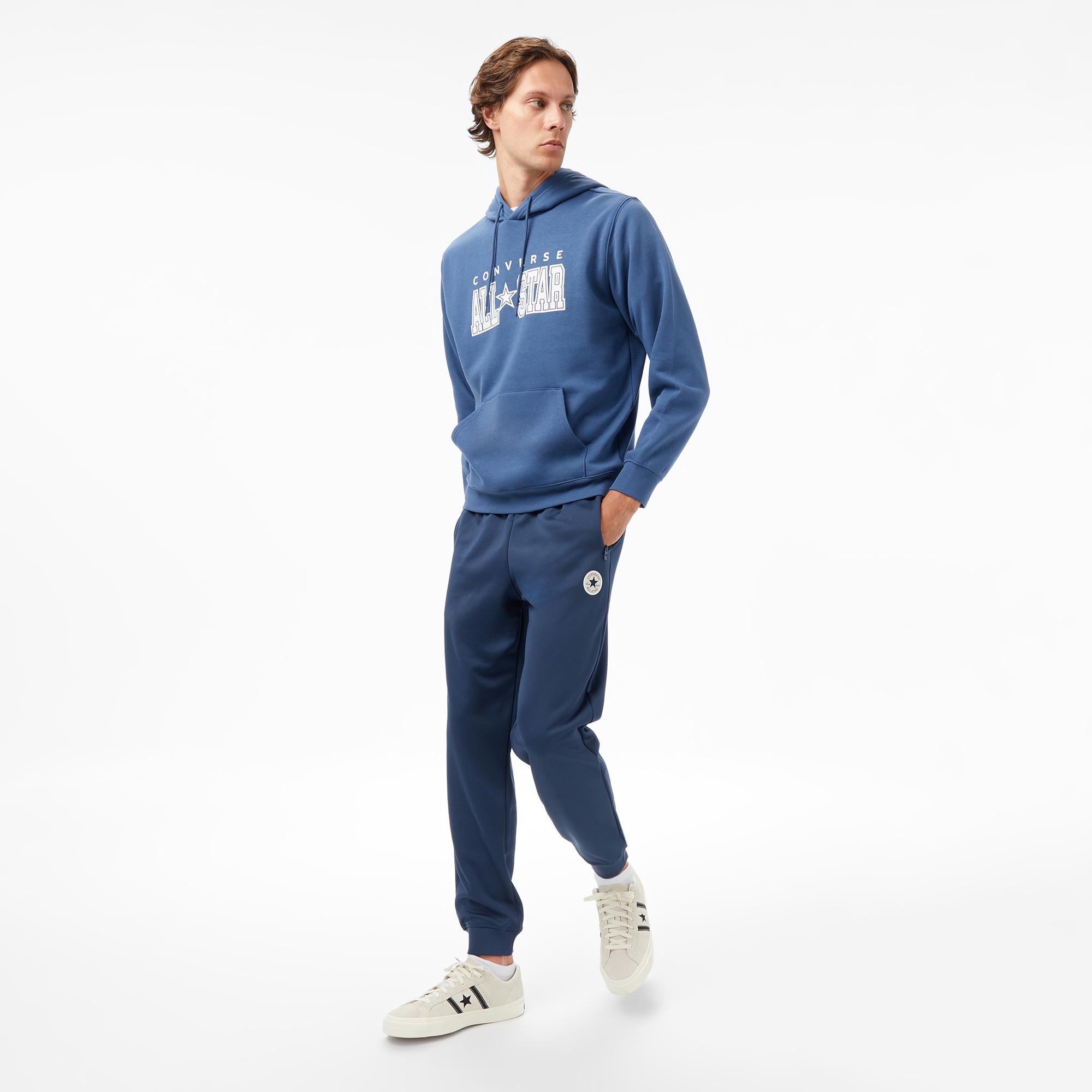 Converse Erkek Mavi Sweatshirt
