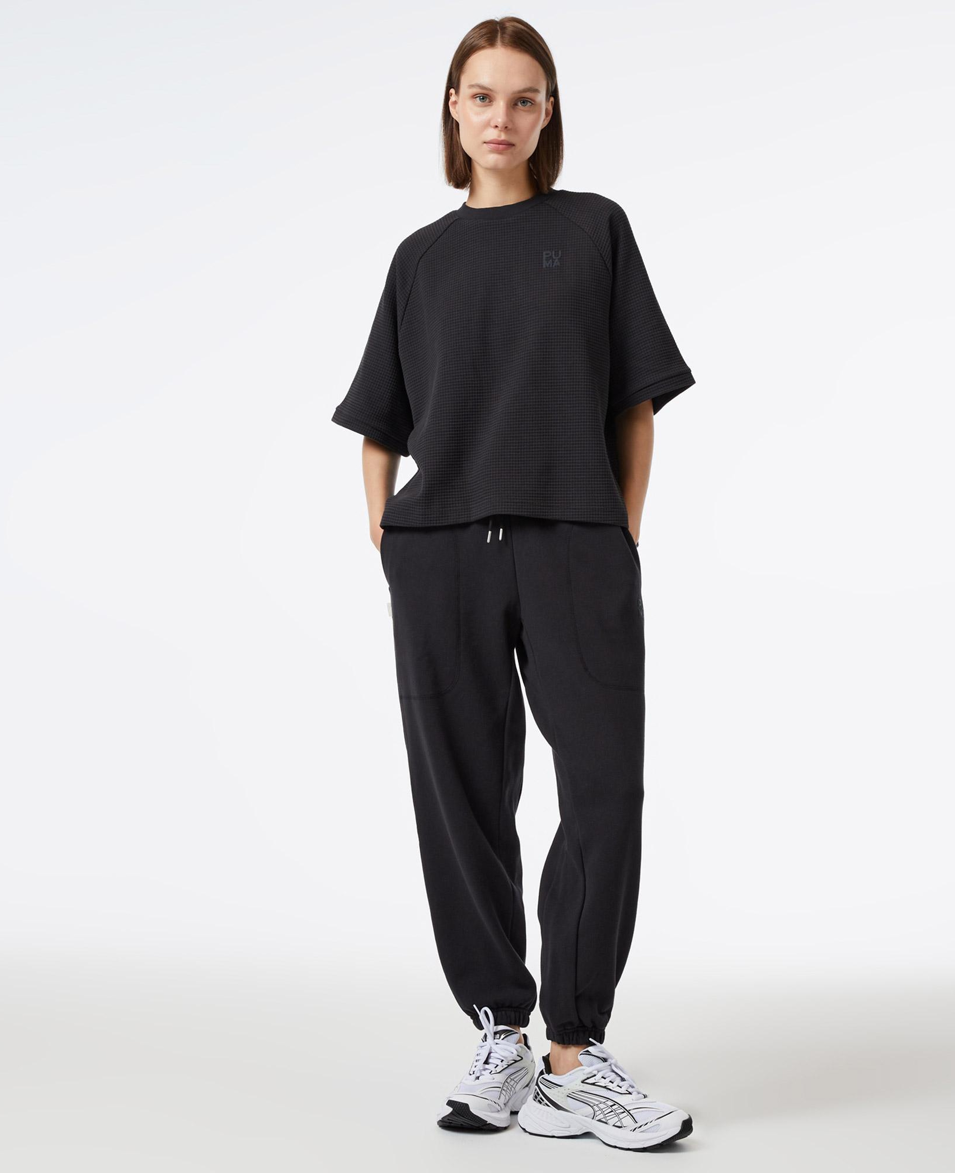 Puma infuse Relaxed Kadın Siyah T-Shirt