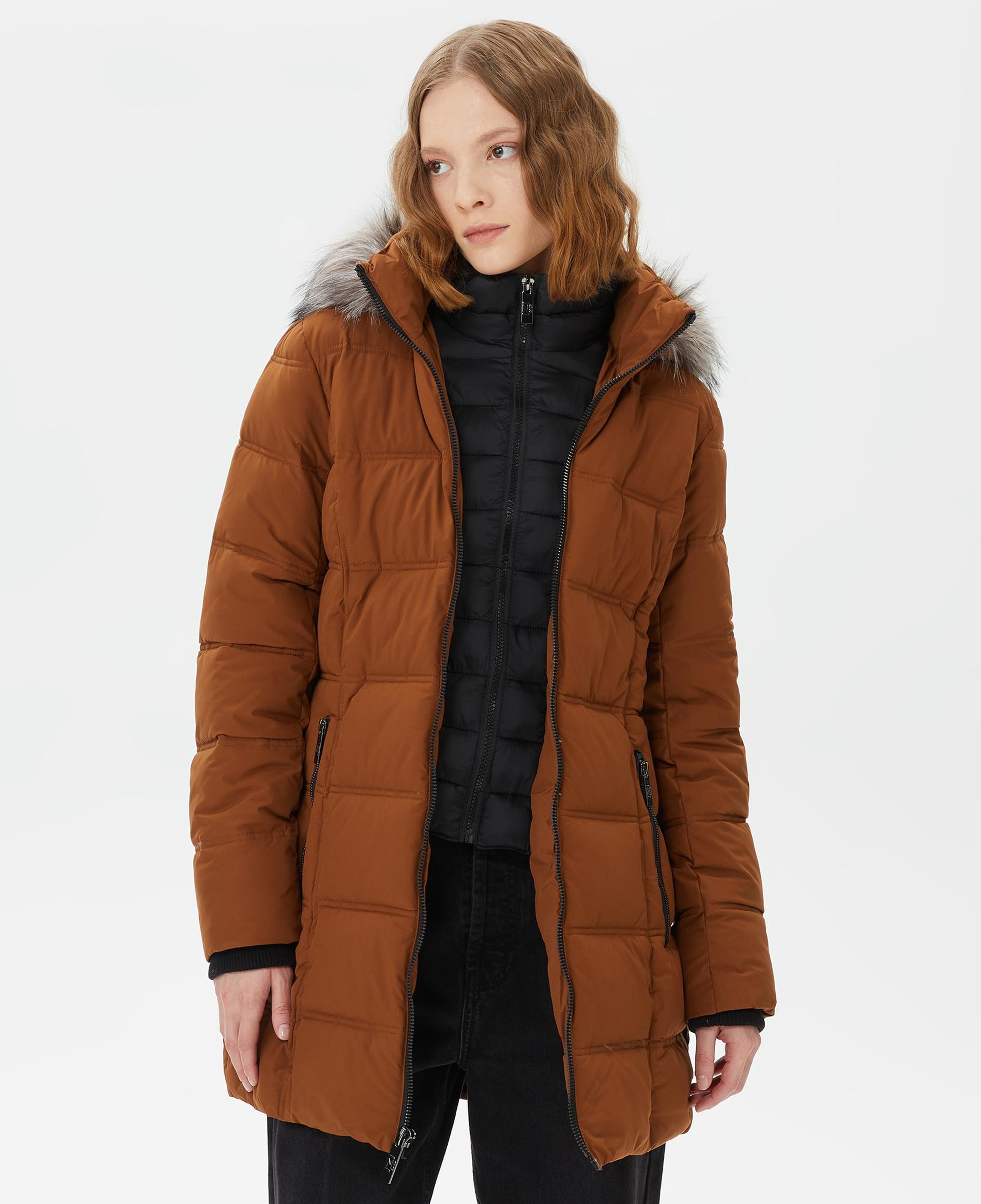 Nautica Kadın Kahverengi Mont