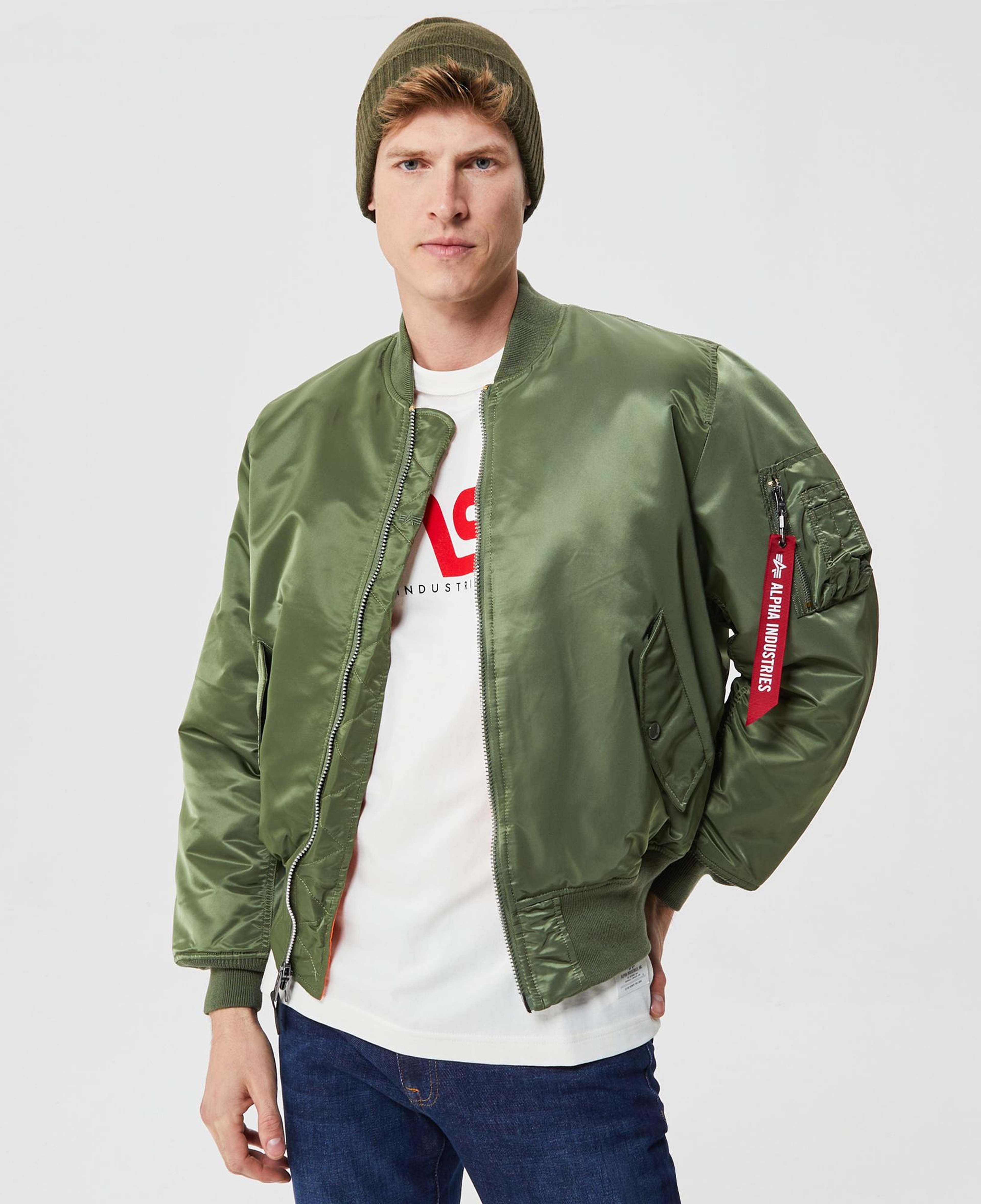 Alpha Industries MA-1 Flight Erkek Yeşil Ceket