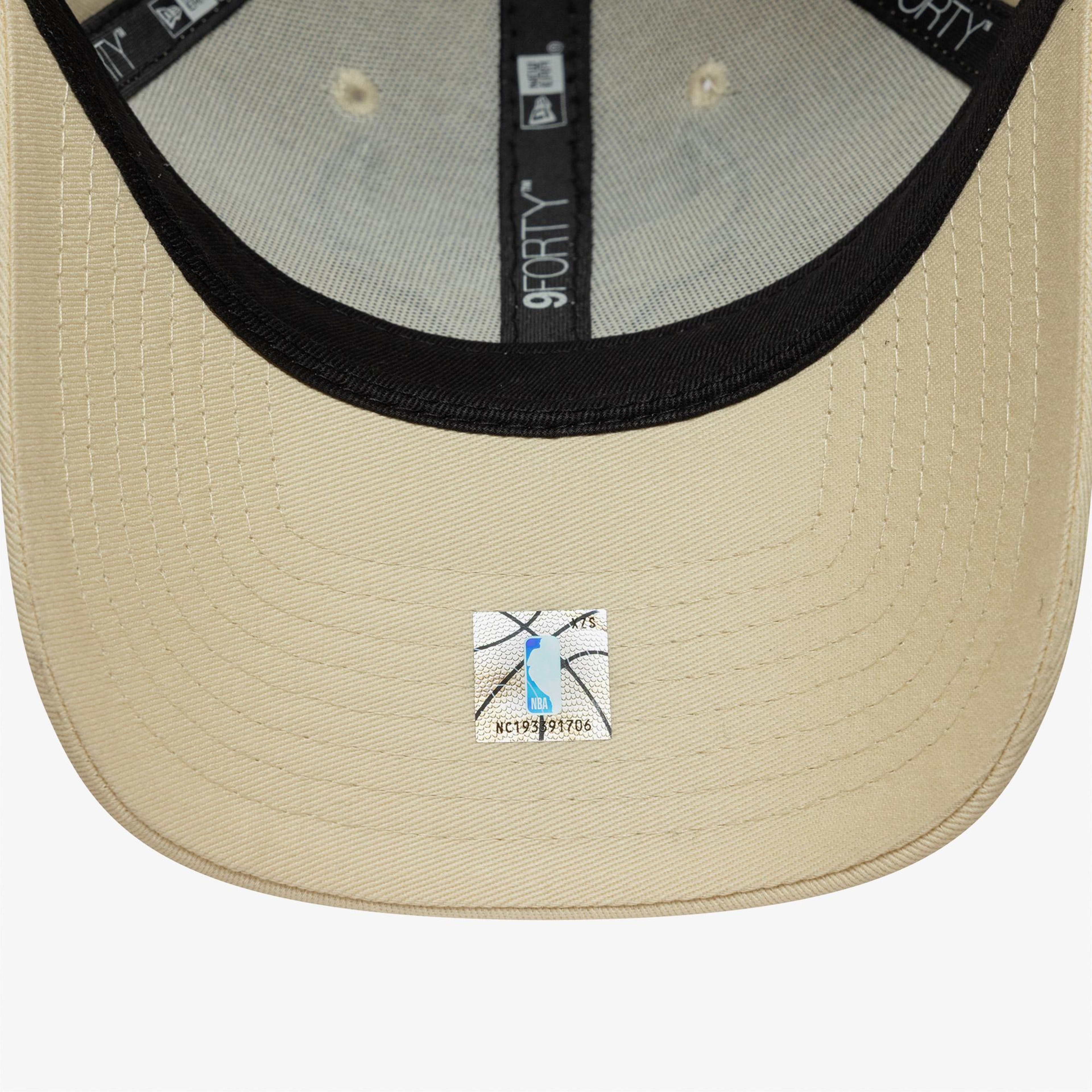 New Era Team Outline 9Forty Chicago Bulls Unisex Bej Şapka