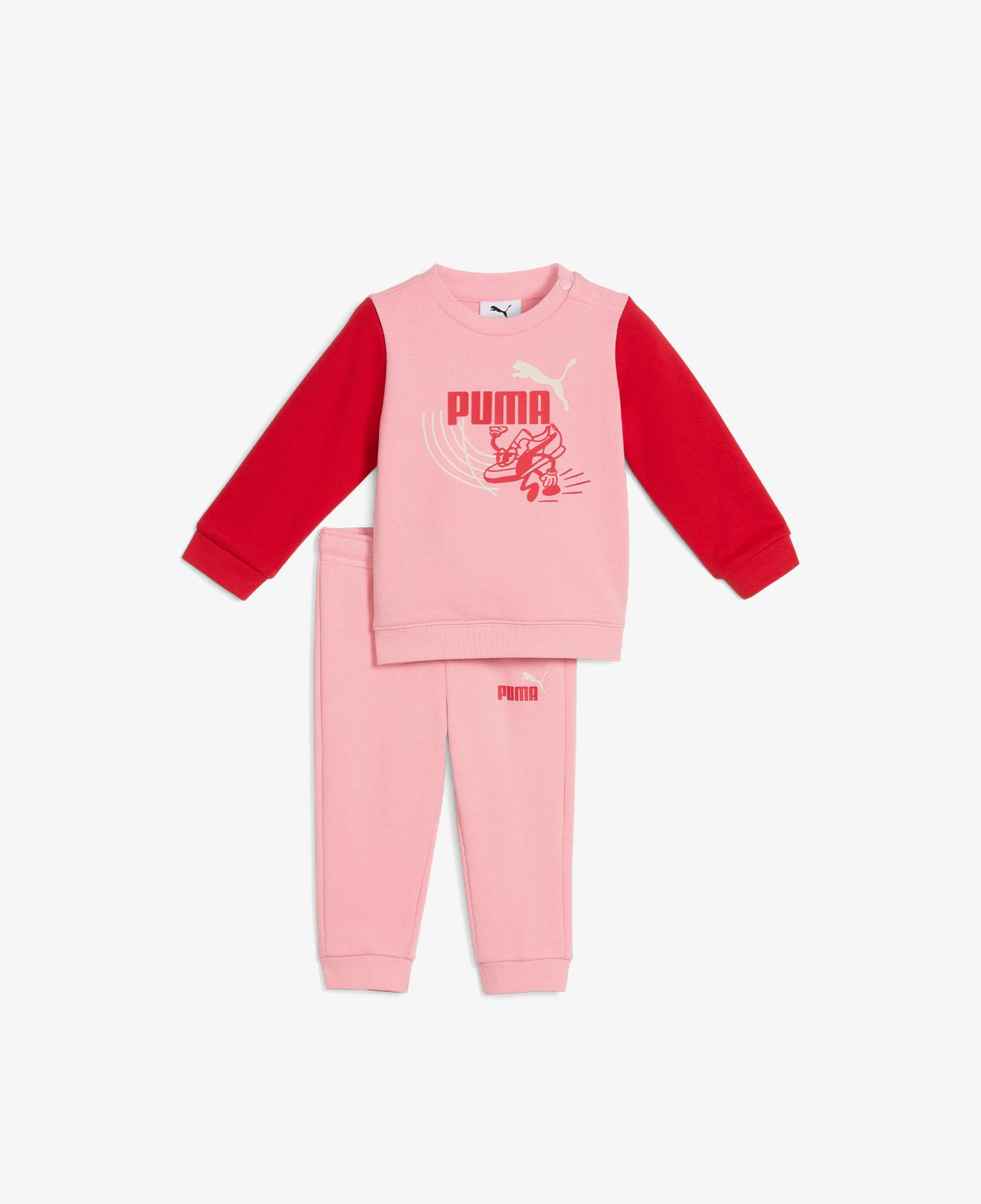 Puma Minicats Little Runners Çocuk Pembe Eşofman Takımı