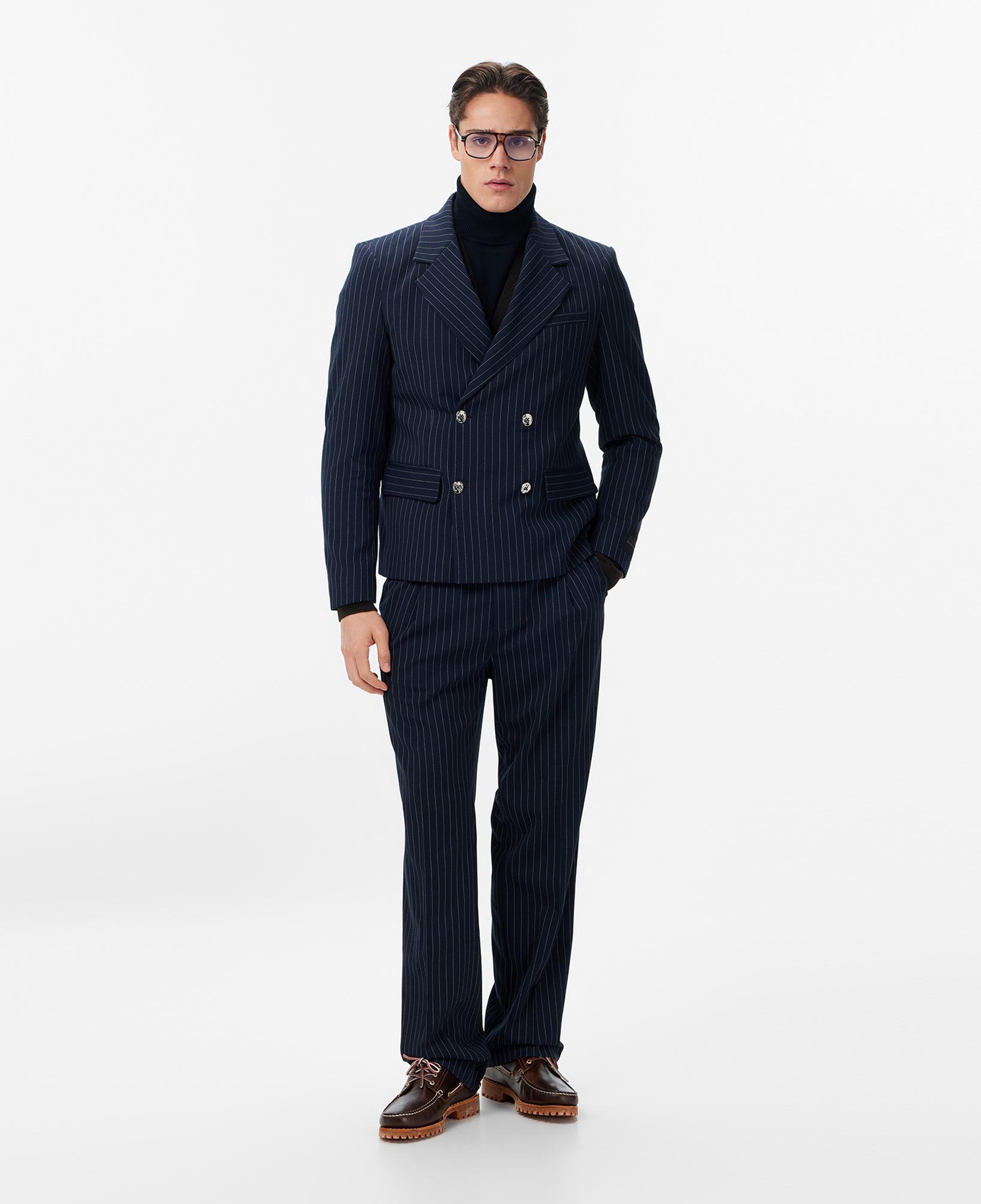 Les Benjamins Regular Fit Erkek Lacivert Pantolon