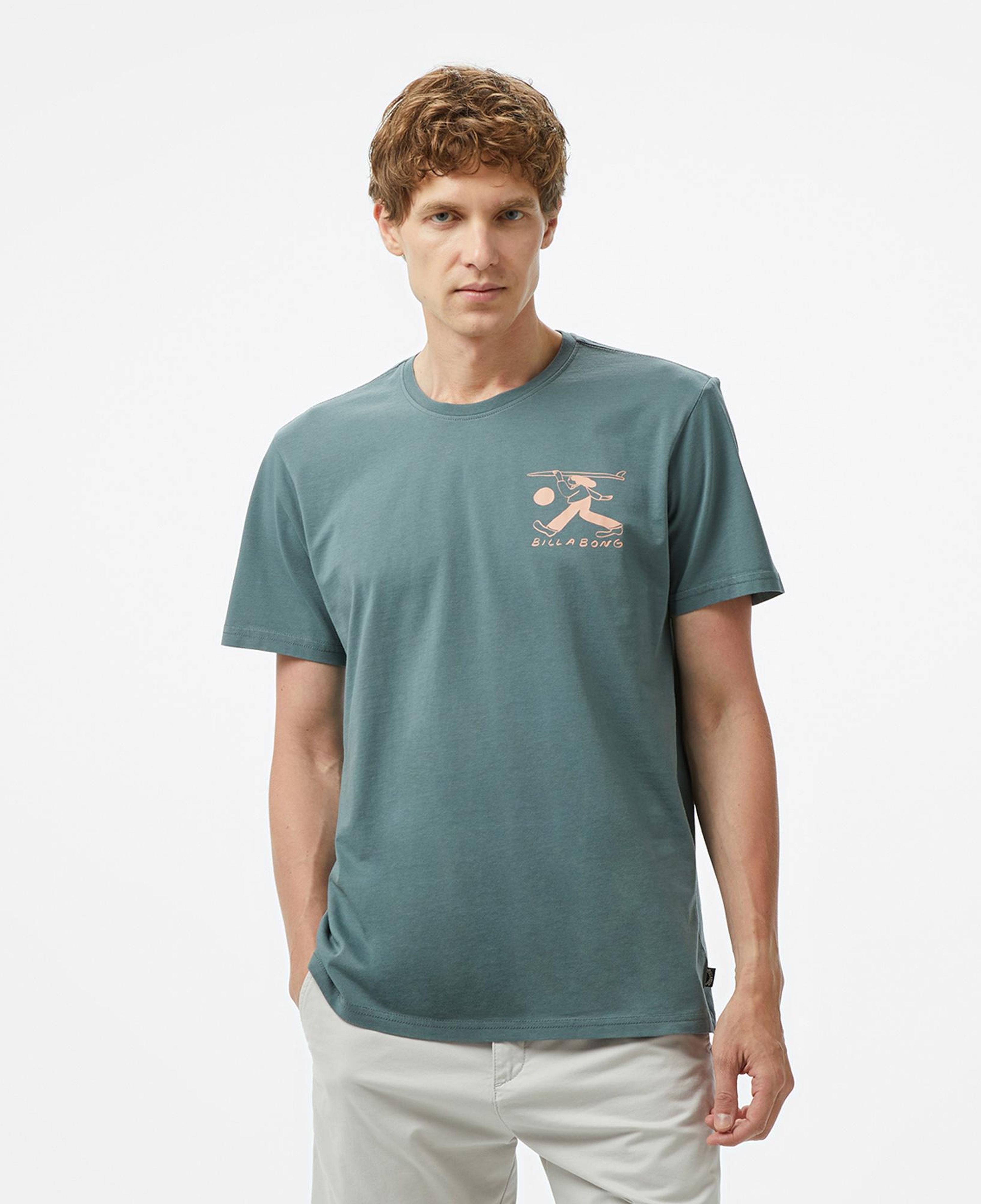 Billabong Together Premium SS Erkek Yeşil T-Shirt