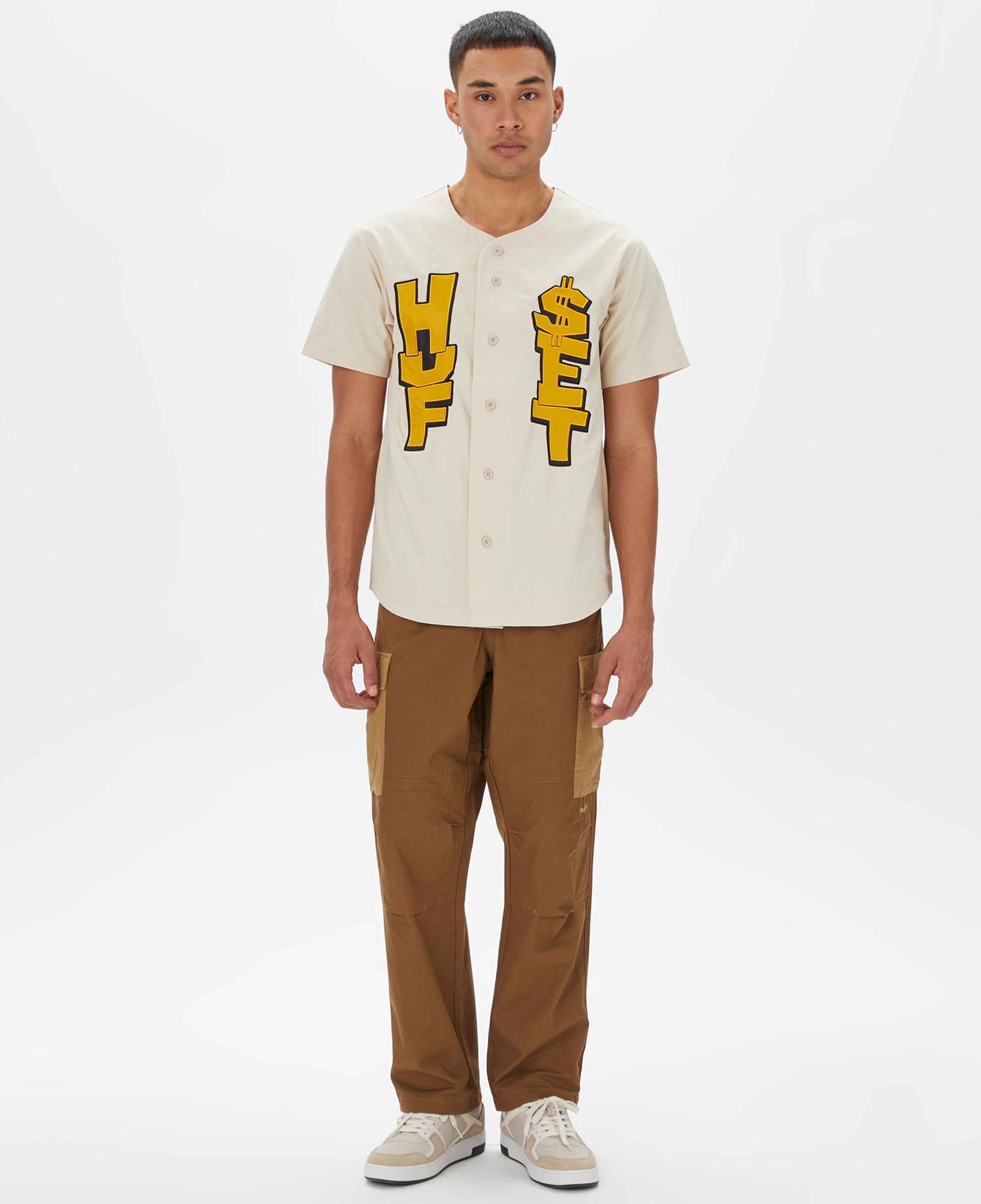 HUF Team Baseball Erkek Bej Forma