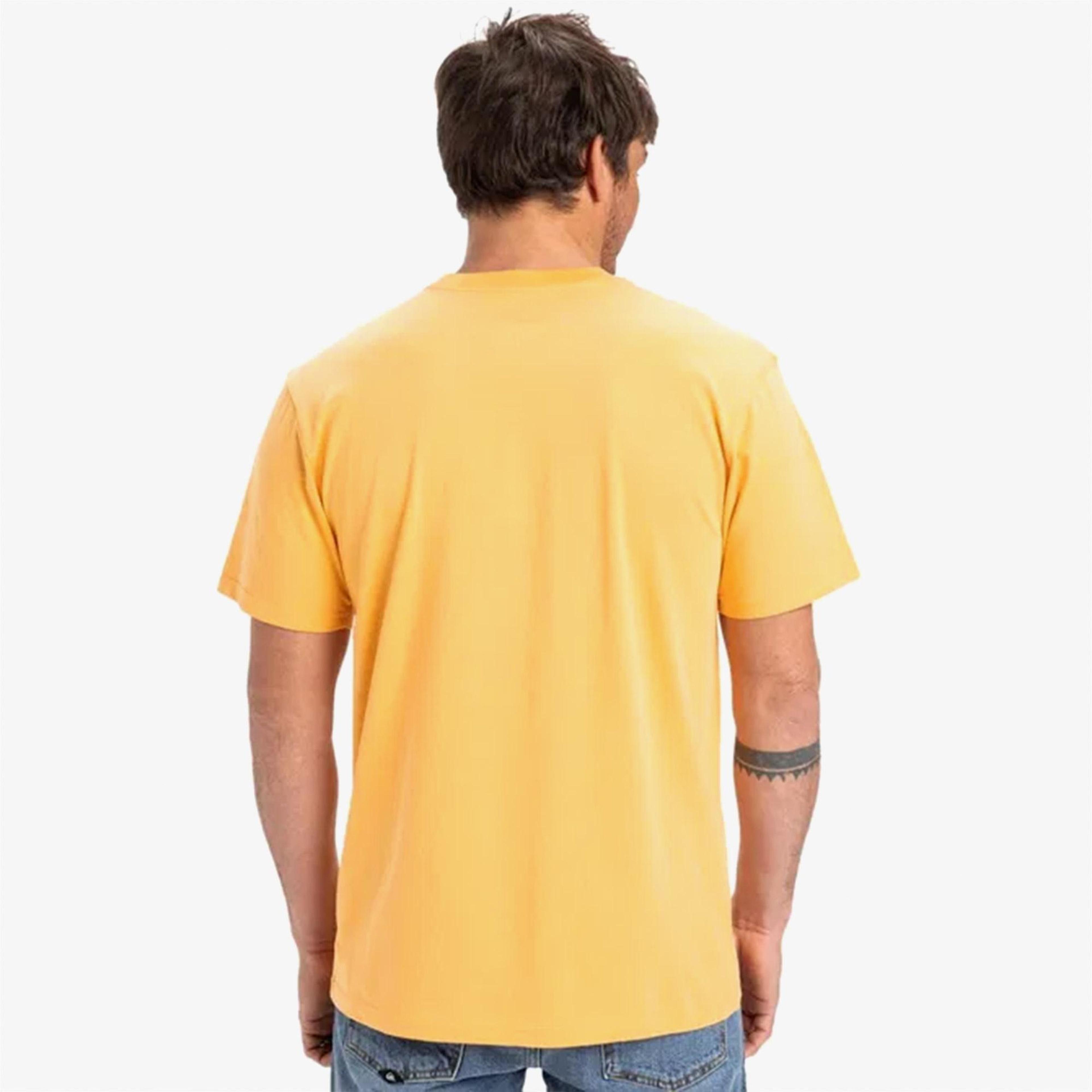 Quiksilver Ev Mini Logo Ss Erkek Sarı T-Shirt