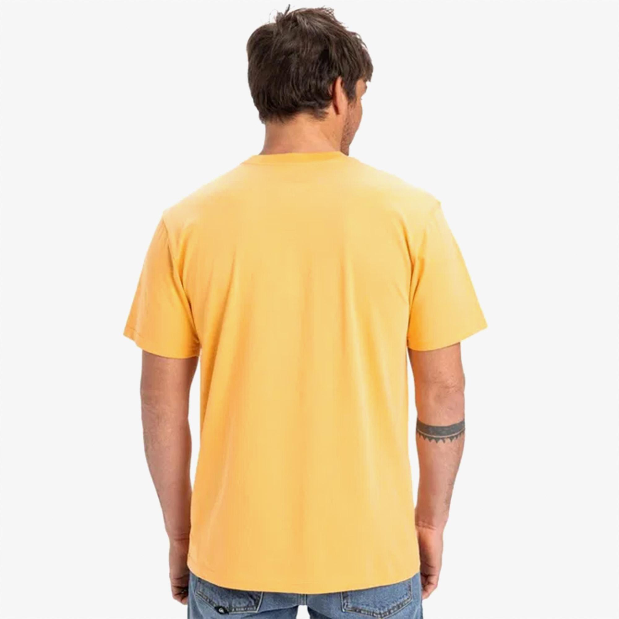 Quiksilver Ev Mini Logo Ss Erkek Sarı T-Shirt