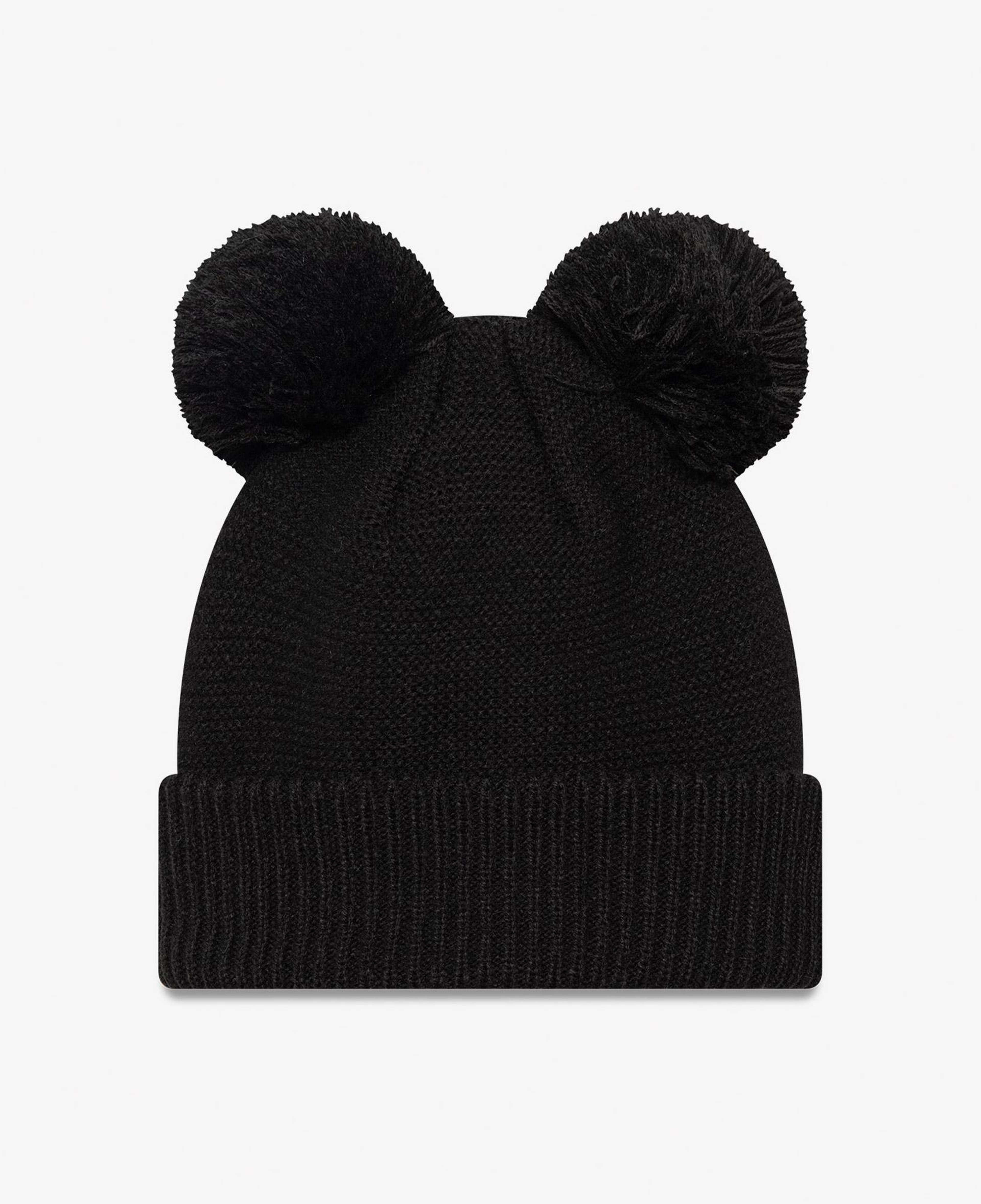 New Era Double Pom Losdod Blkwhi Unisex Siyah Bere