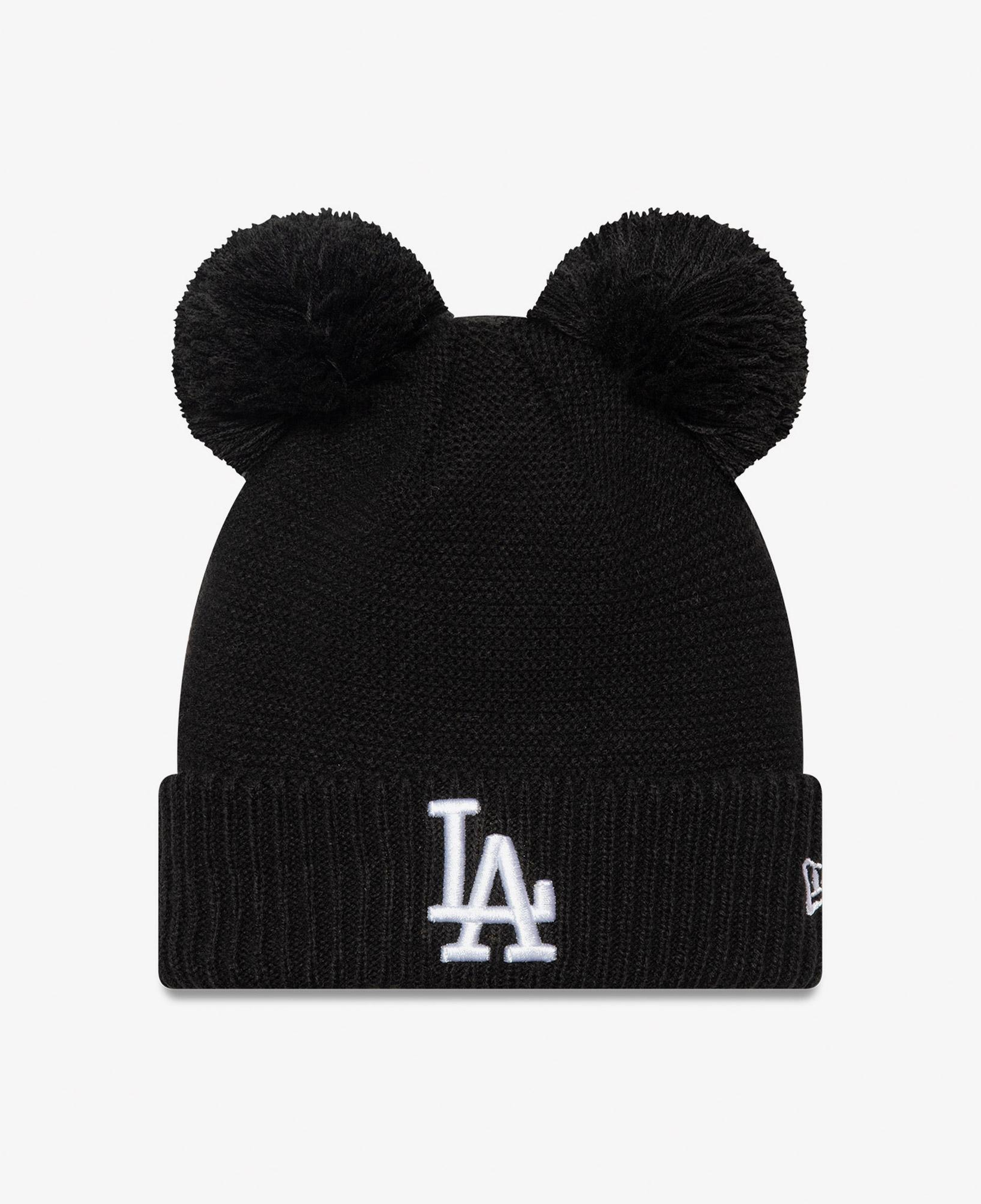 New Era Double Pom Losdod Blkwhi Unisex Siyah Bere