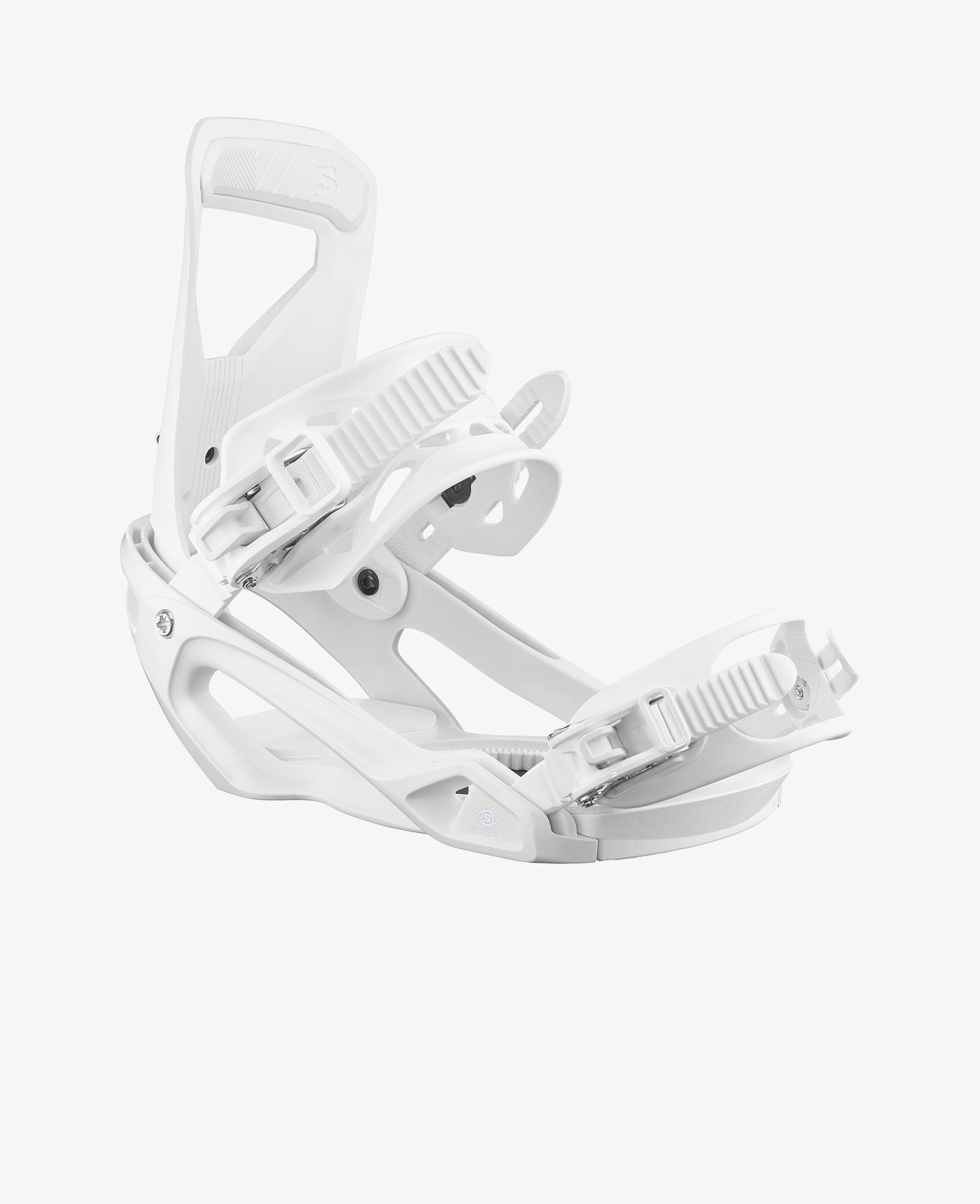 Salomon Spell Unisex Beyaz Snowboard Bağlama Ekipmanı