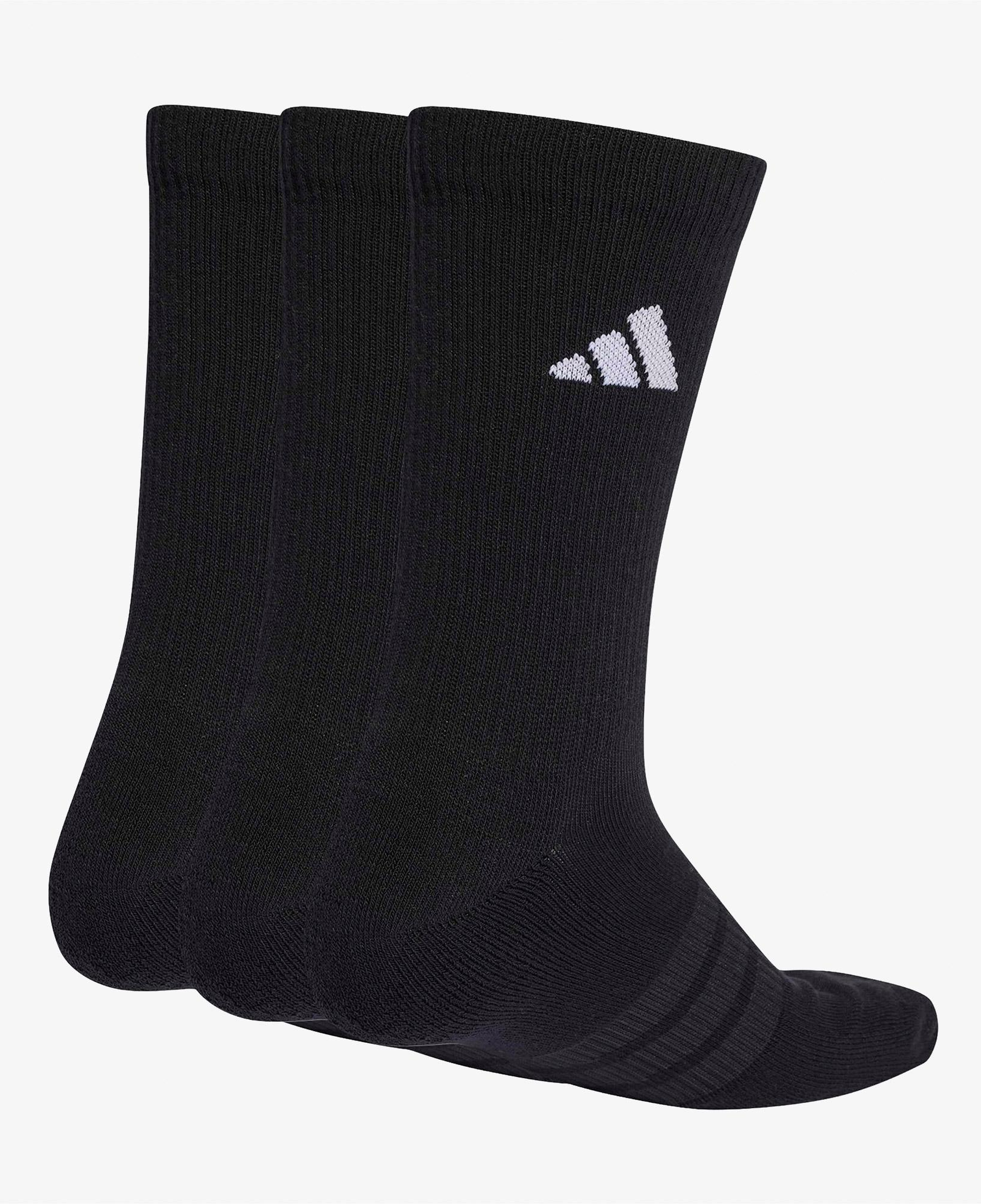 adidas Cushioned Sportswear 3' lü Unisex Siyah Çorap
