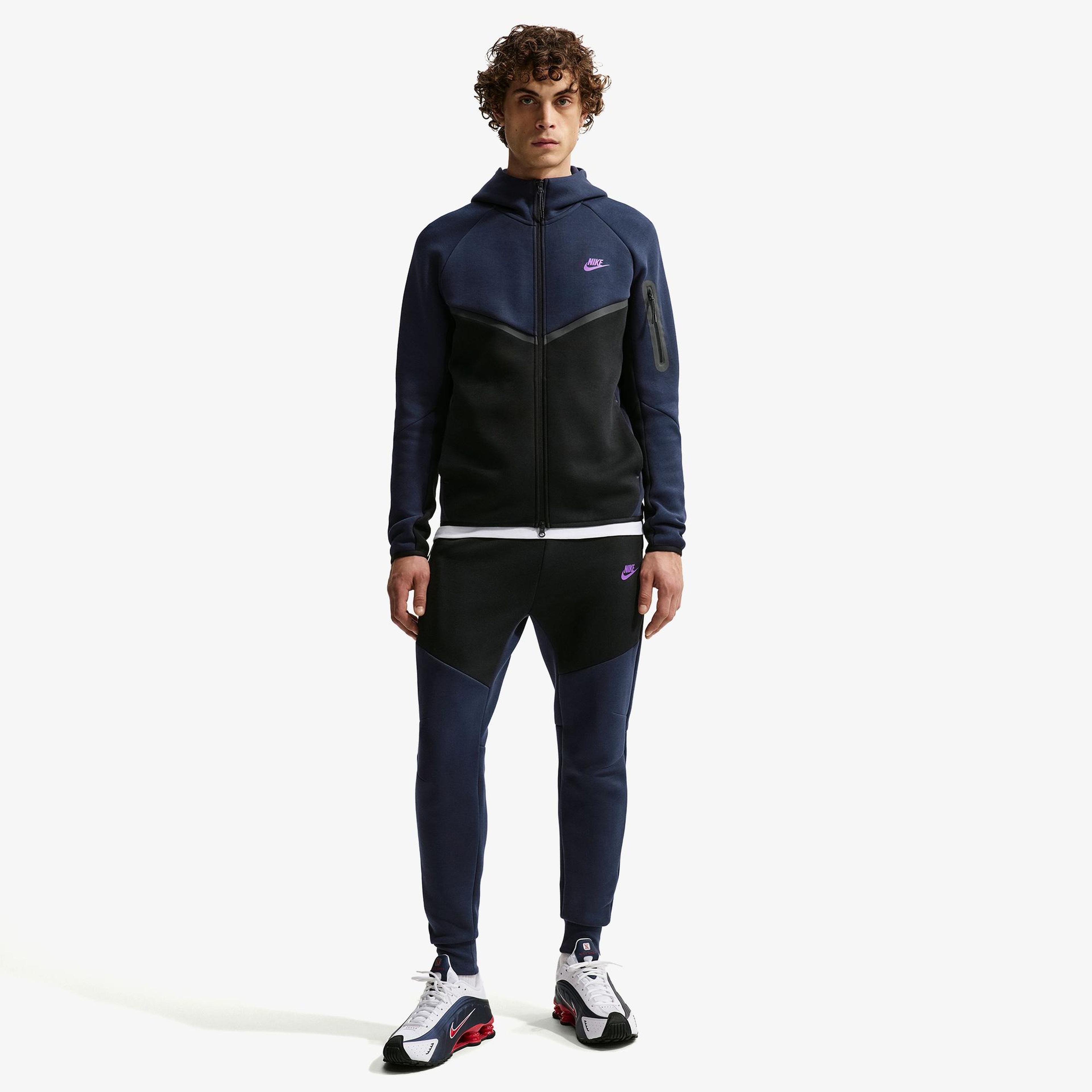 Nike Tech Fleece Erkek Lacivert Sweatshirt