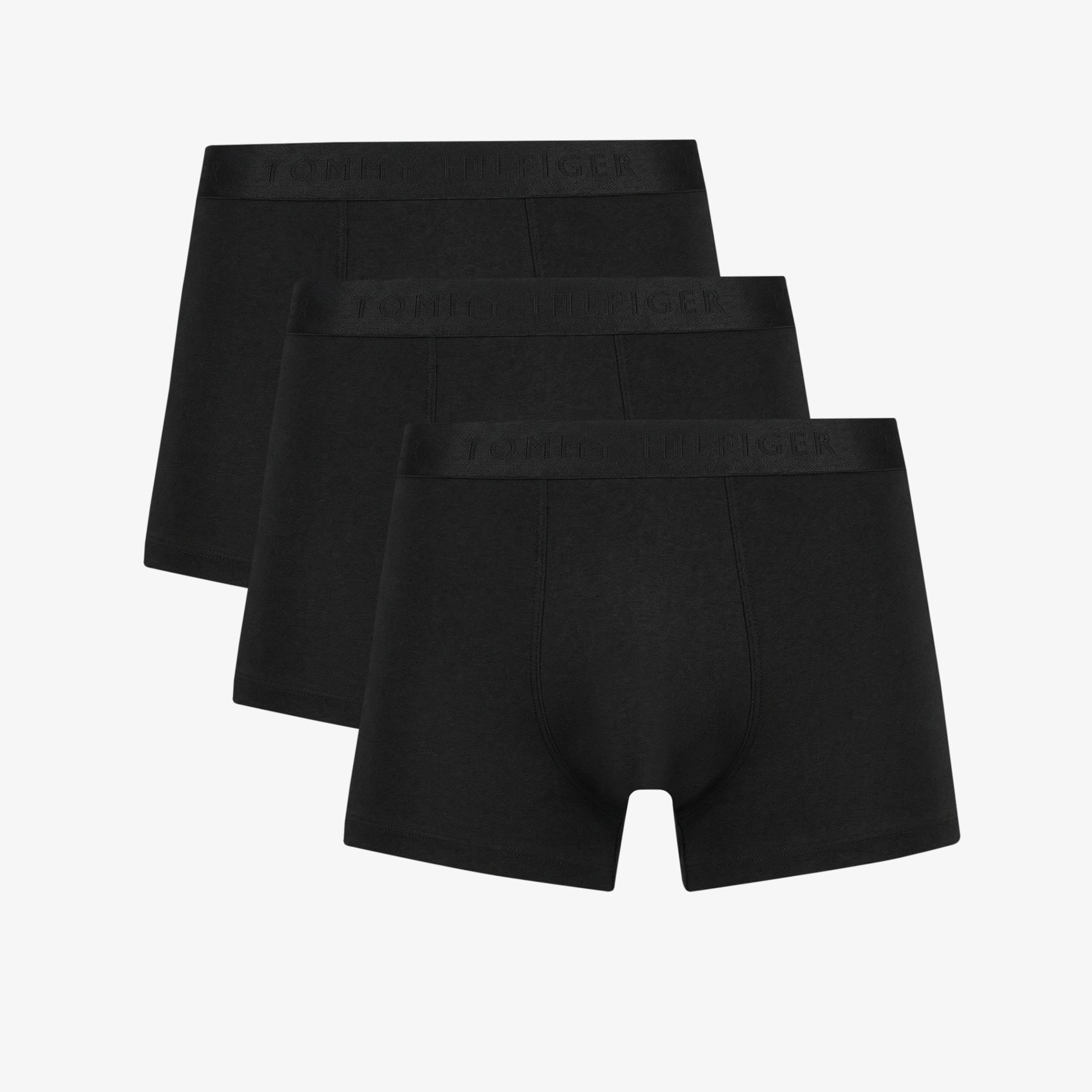 Tommy Hilfiger Everyday Luxe 2.0 Erkek Siyah Boxer