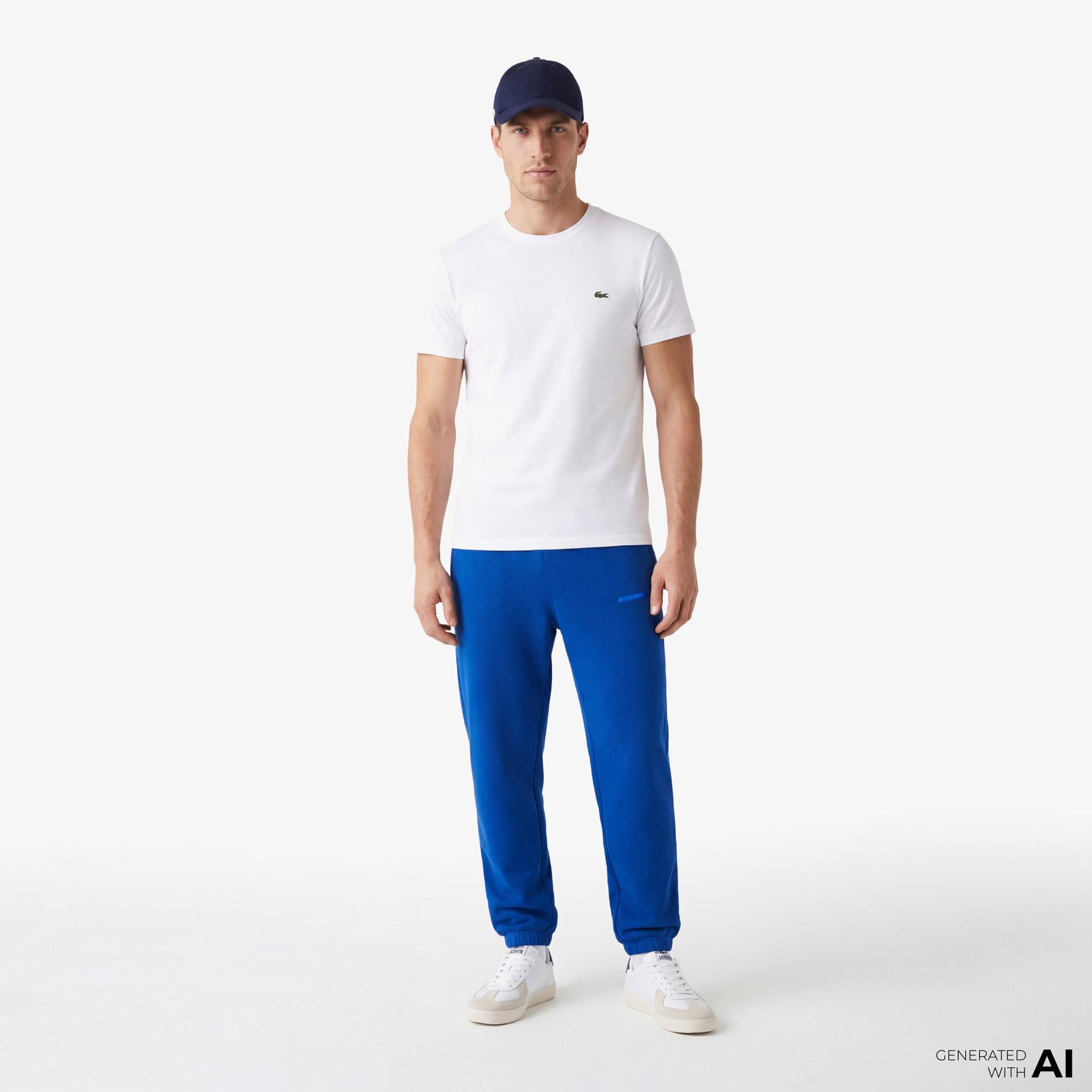 Erkek Regular Fit Mavi Eşofman Altı
