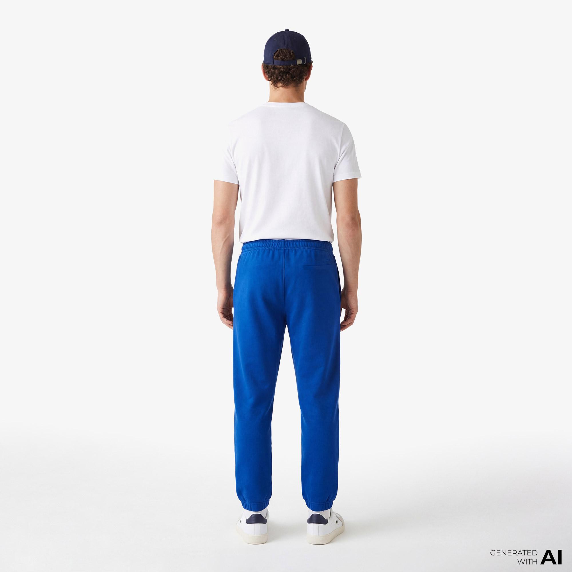 Erkek Regular Fit Mavi Eşofman Altı