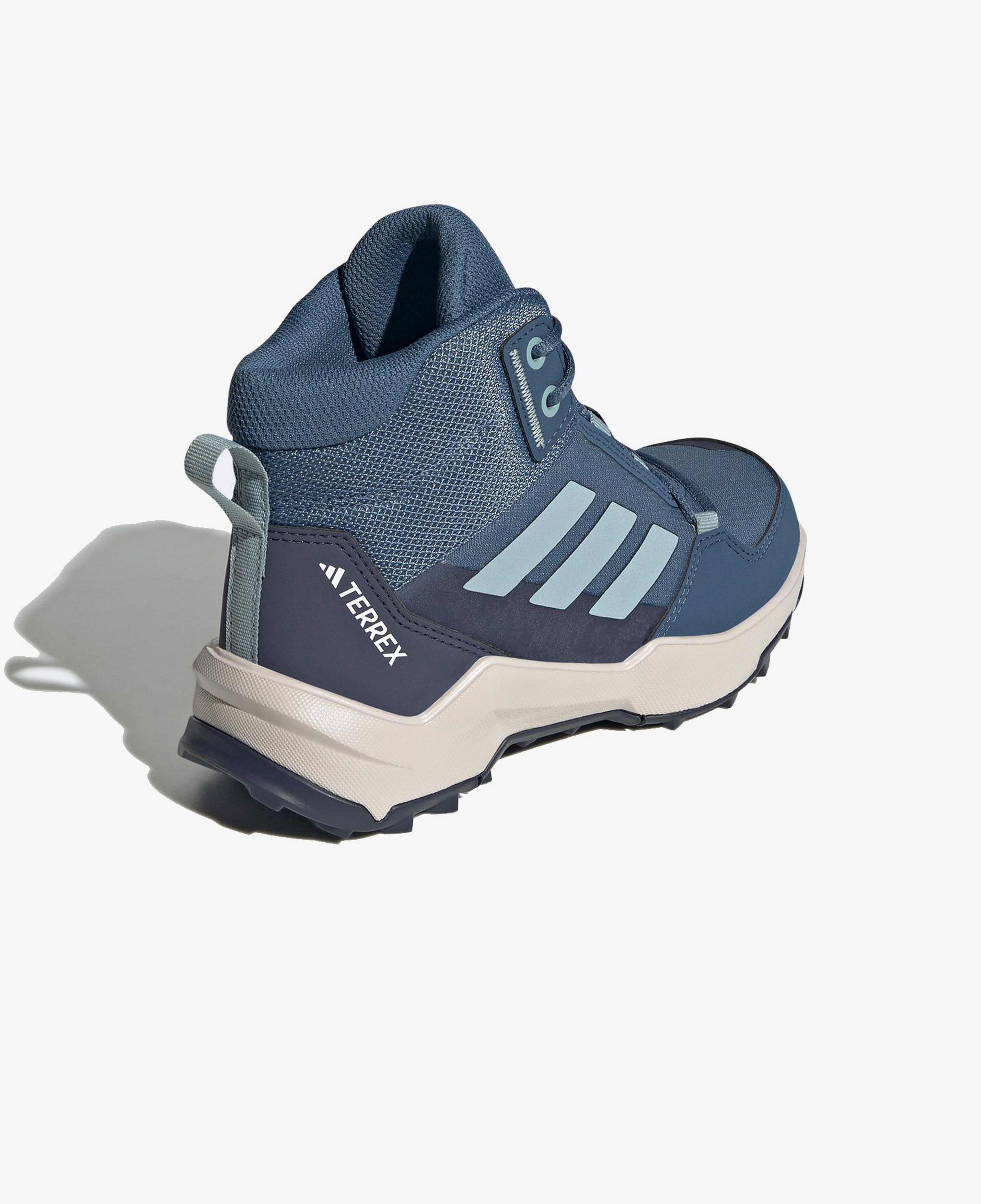 adidas Terrex Ax4R Mid Çocuk Mavi Yürüyüş Botu