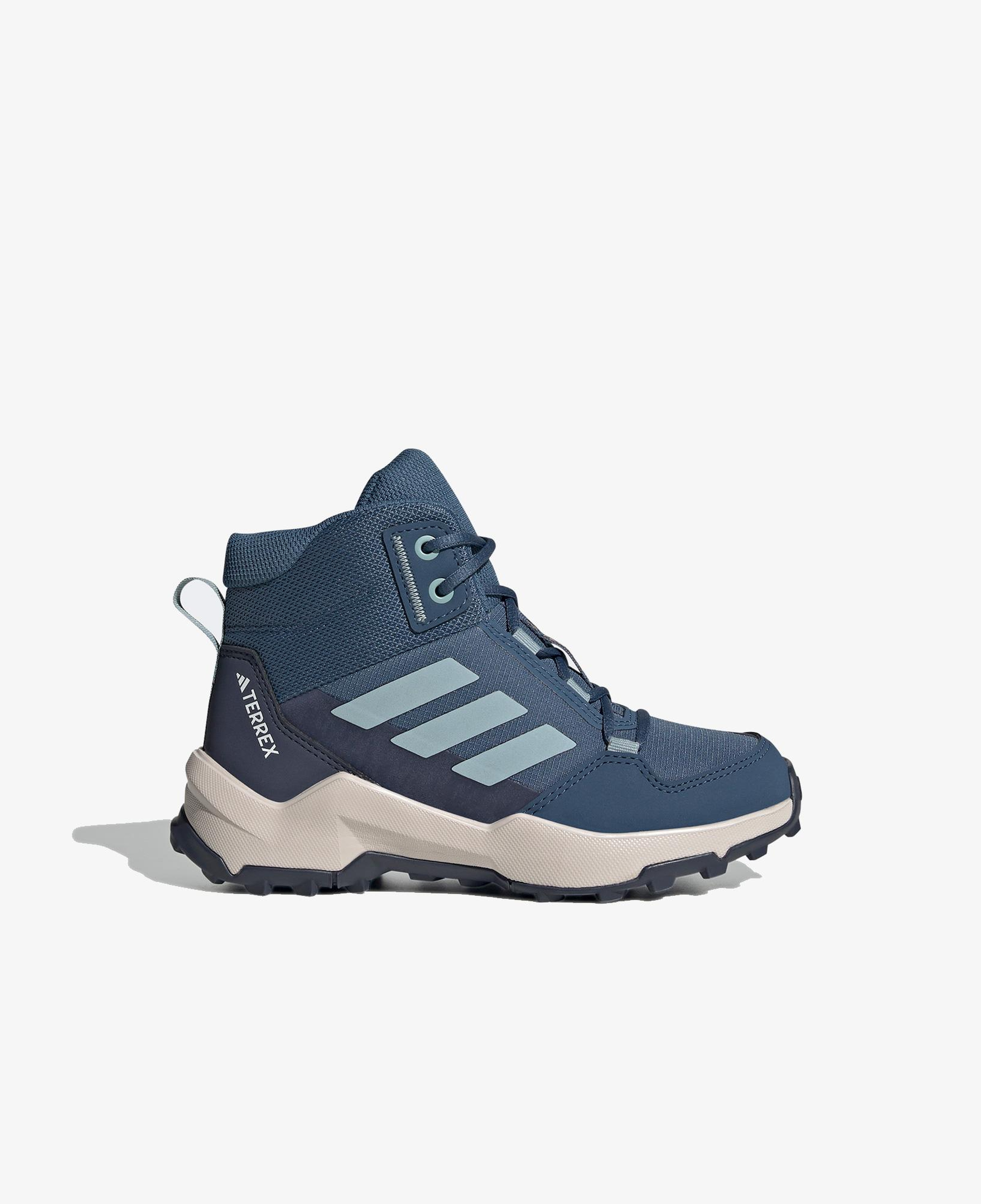 adidas Terrex Ax4R Mid Çocuk Mavi Yürüyüş Botu