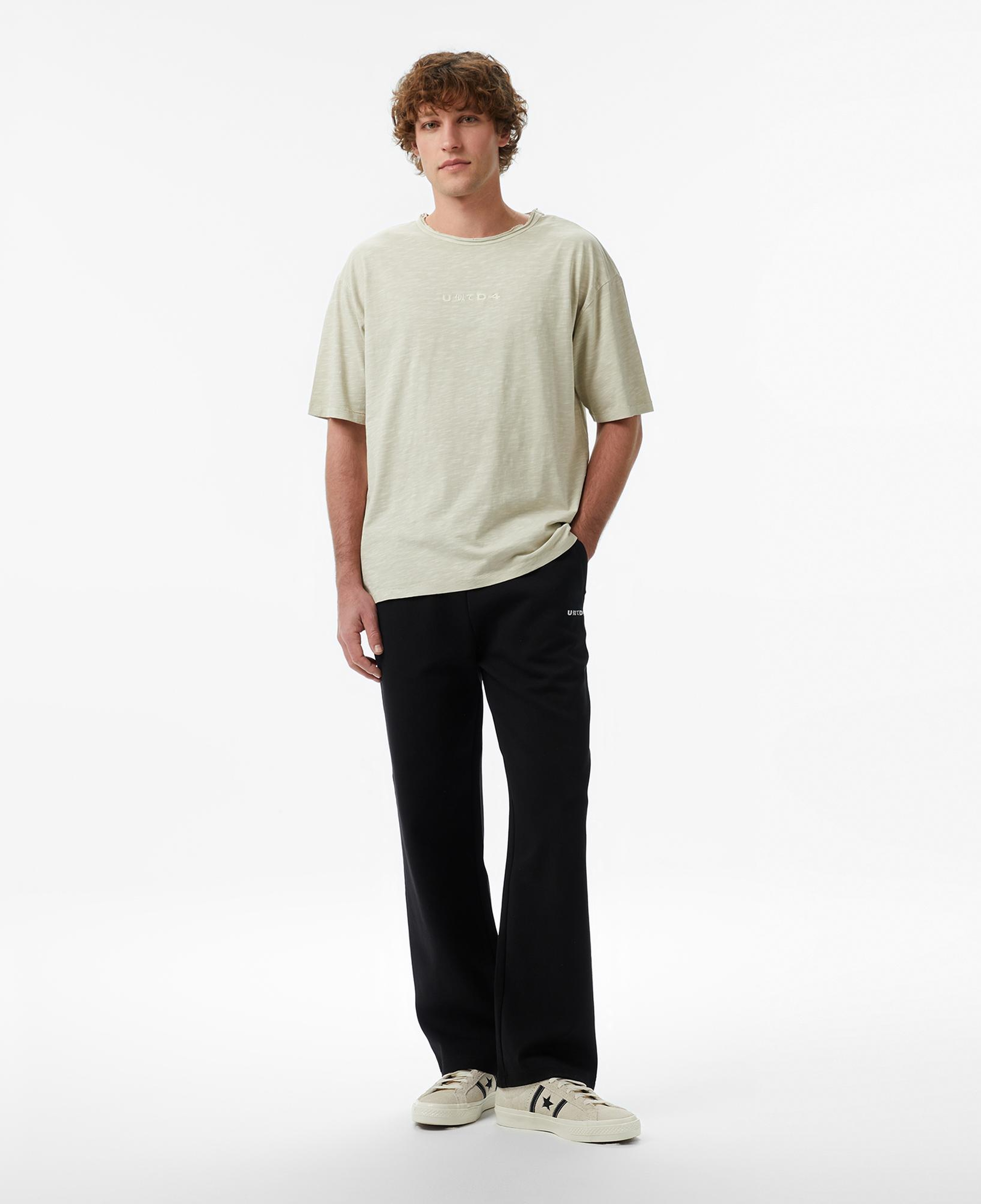 UNITED4 Comfort Fit Erkek Siyah Eşofman Altı