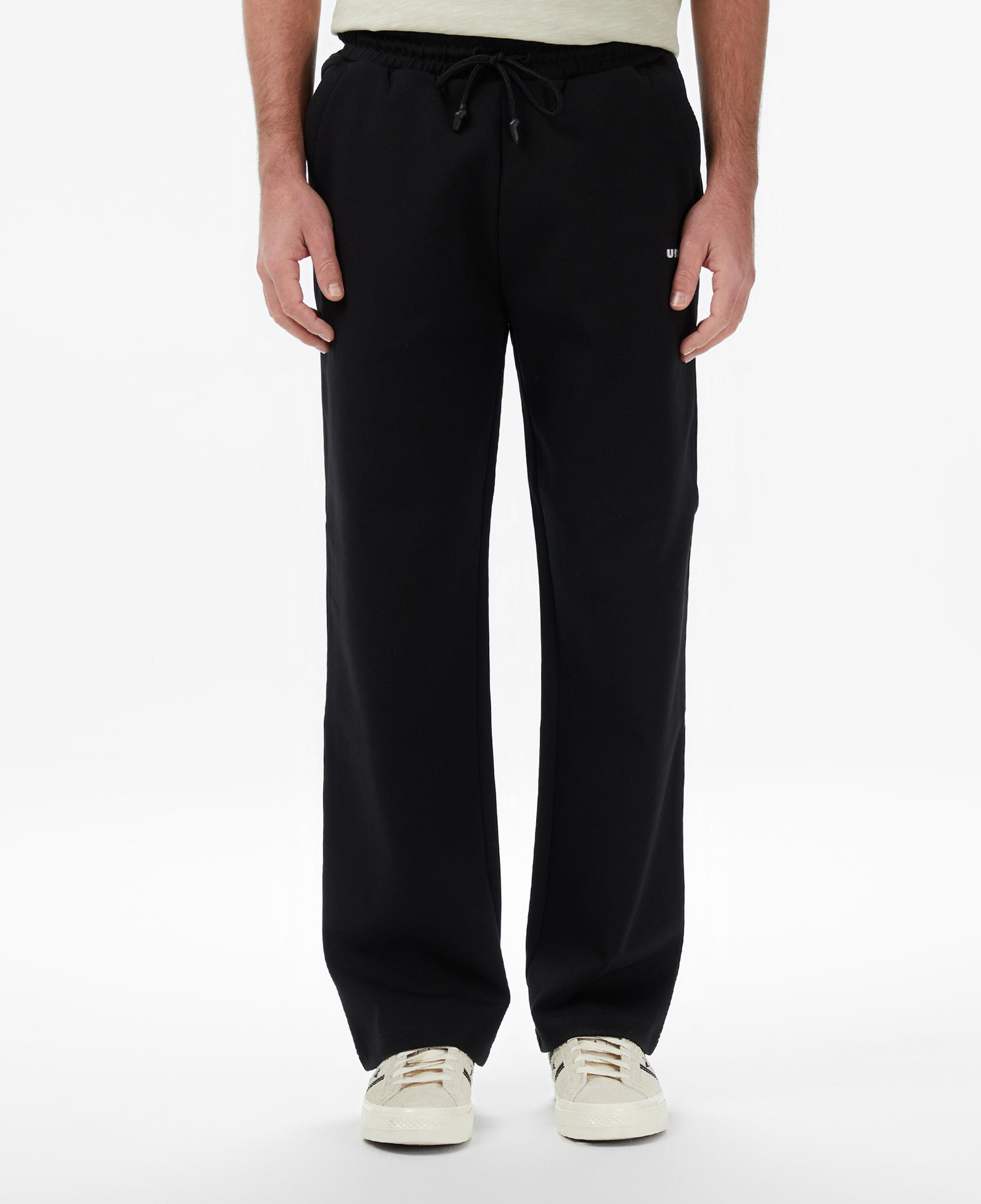 UNITED4 Comfort Fit Erkek Siyah Eşofman Altı