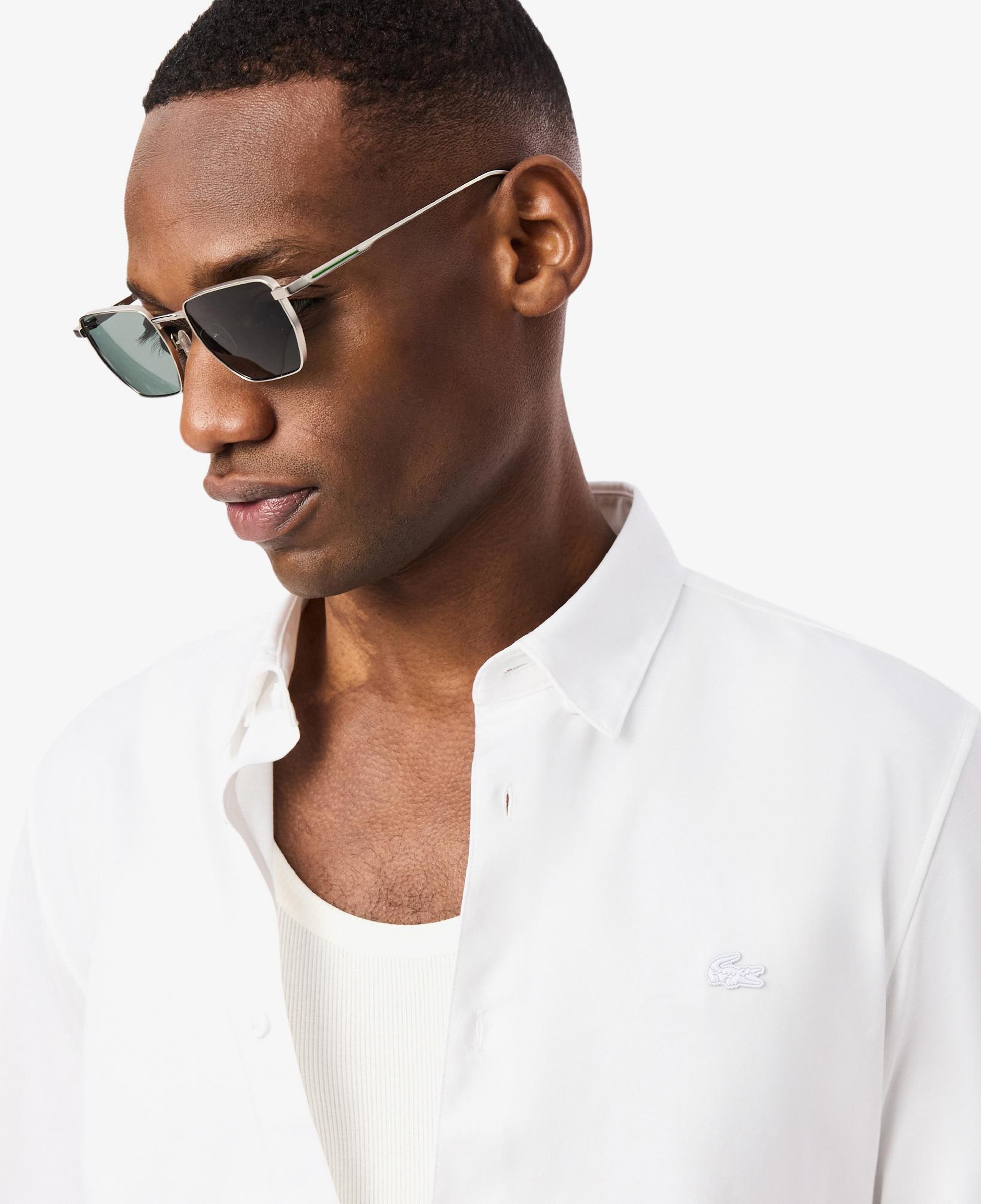 Lacoste Erkek Slim Fit Beyaz Gömlek