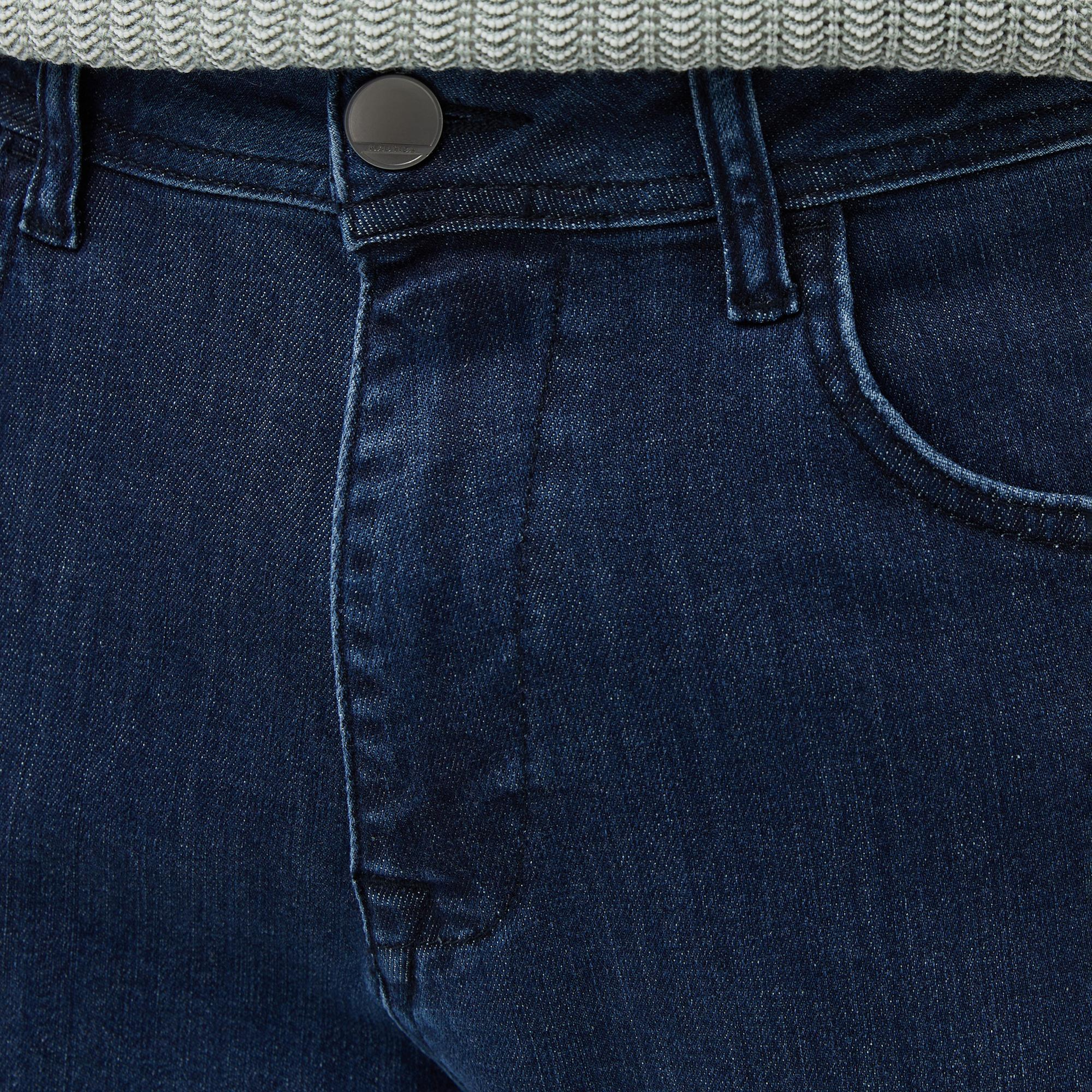 Nautica Erkek Mavi Slim Fit Denim Pantolon