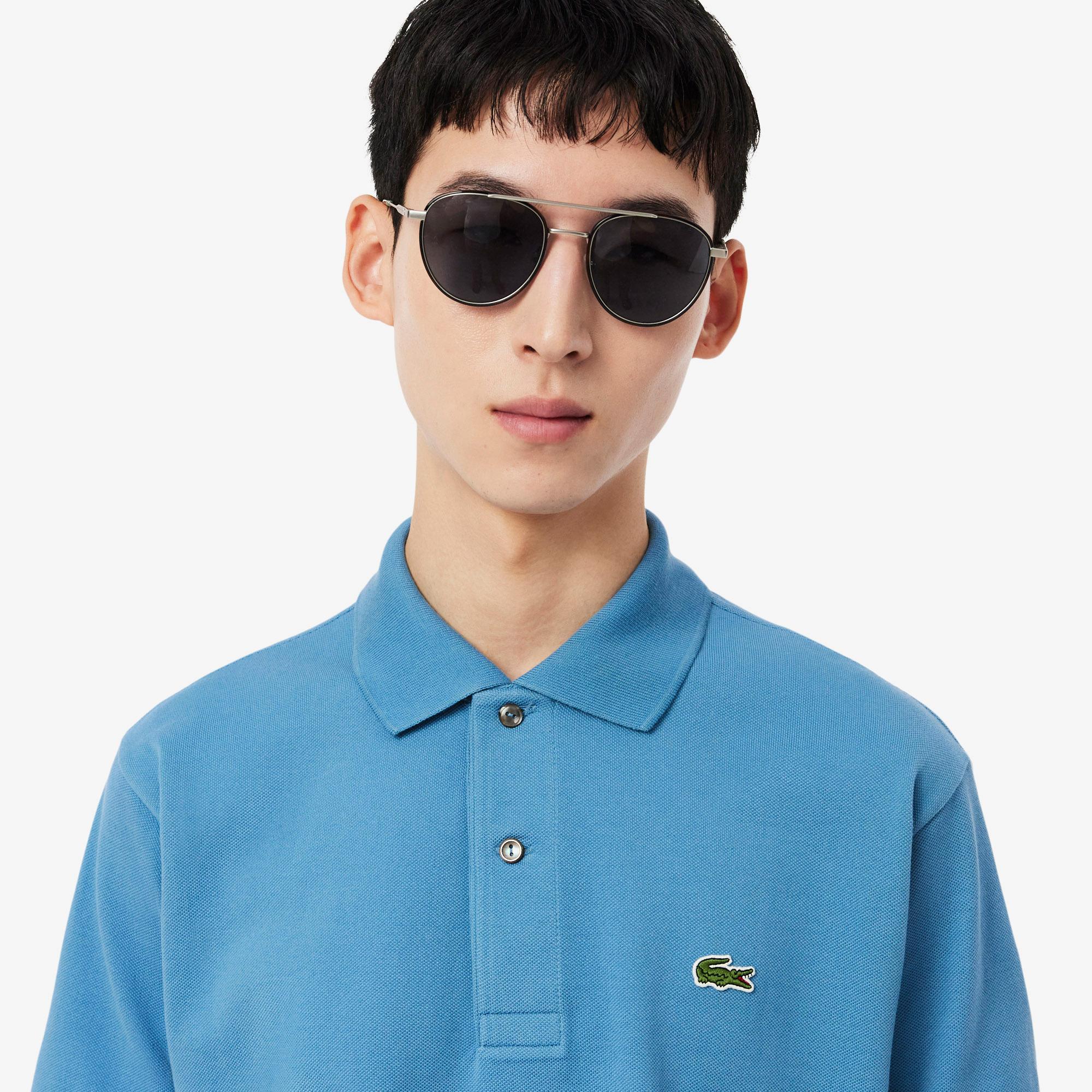 Lacoste L.12.12 Erkek Classic Fit Mavi Polo