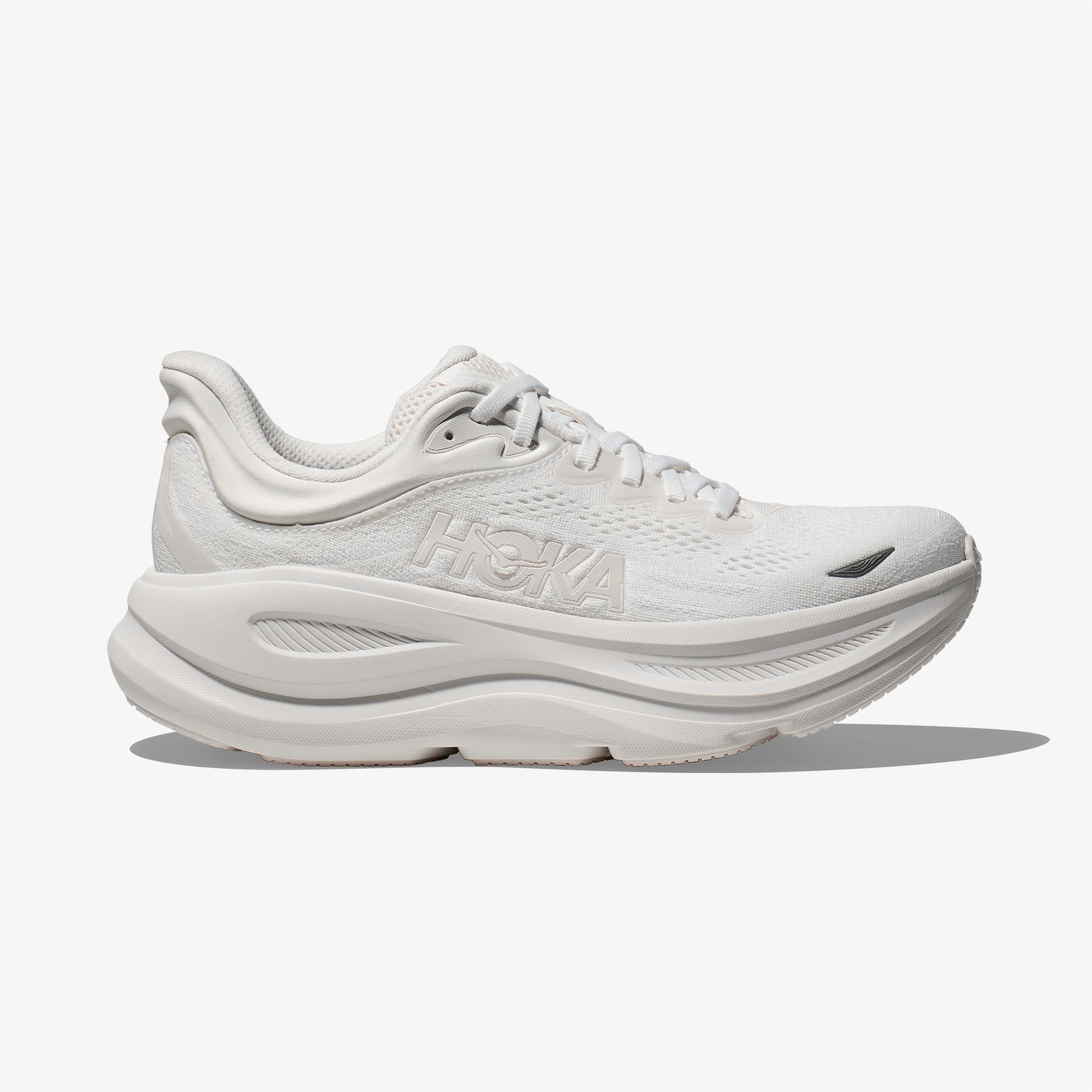 Hoka Bondi 9 Kadın Beyaz Yol Koşu Ayakkabısı