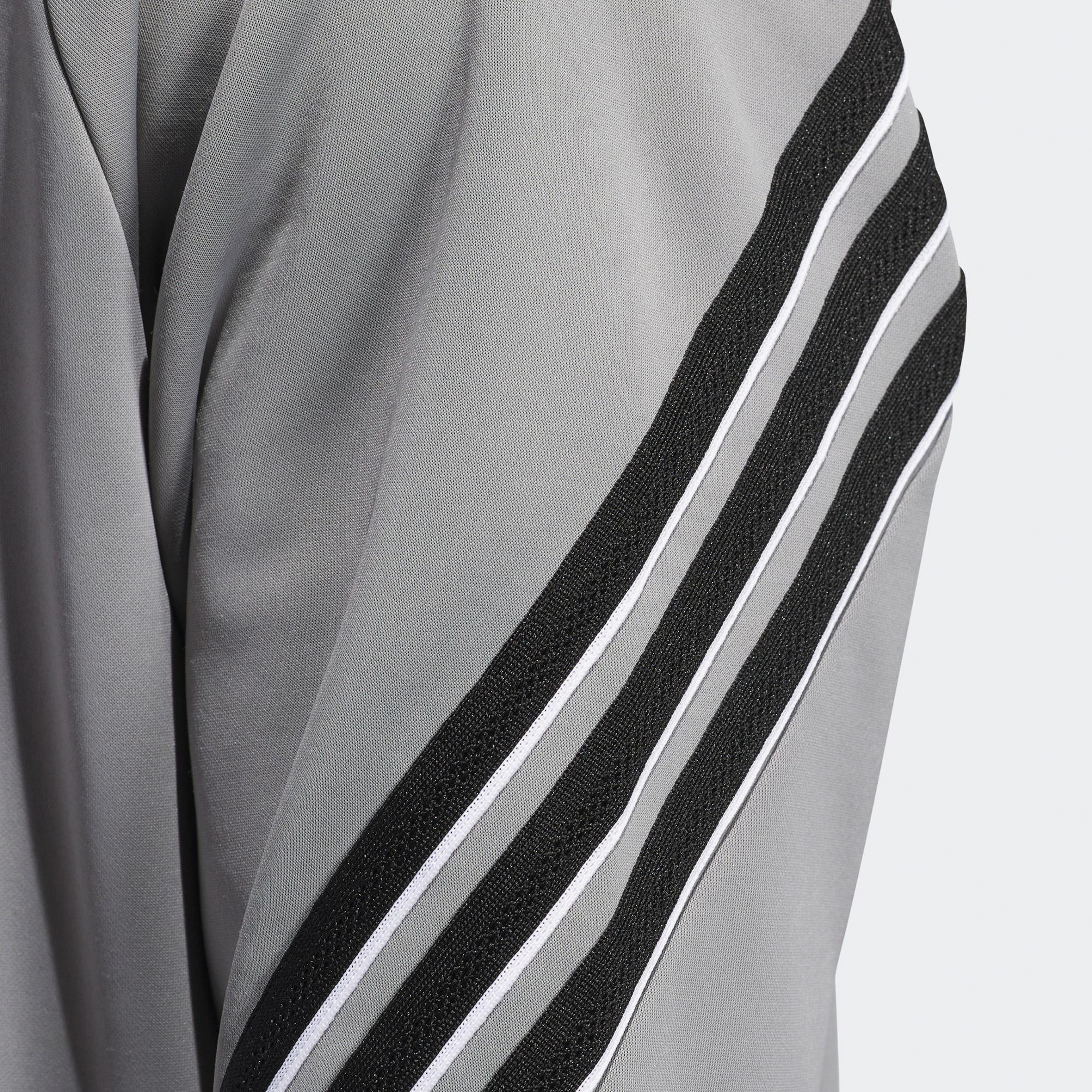 adidas Select Foundation Fleece Erkek Gri Basketbol Sweatshirt