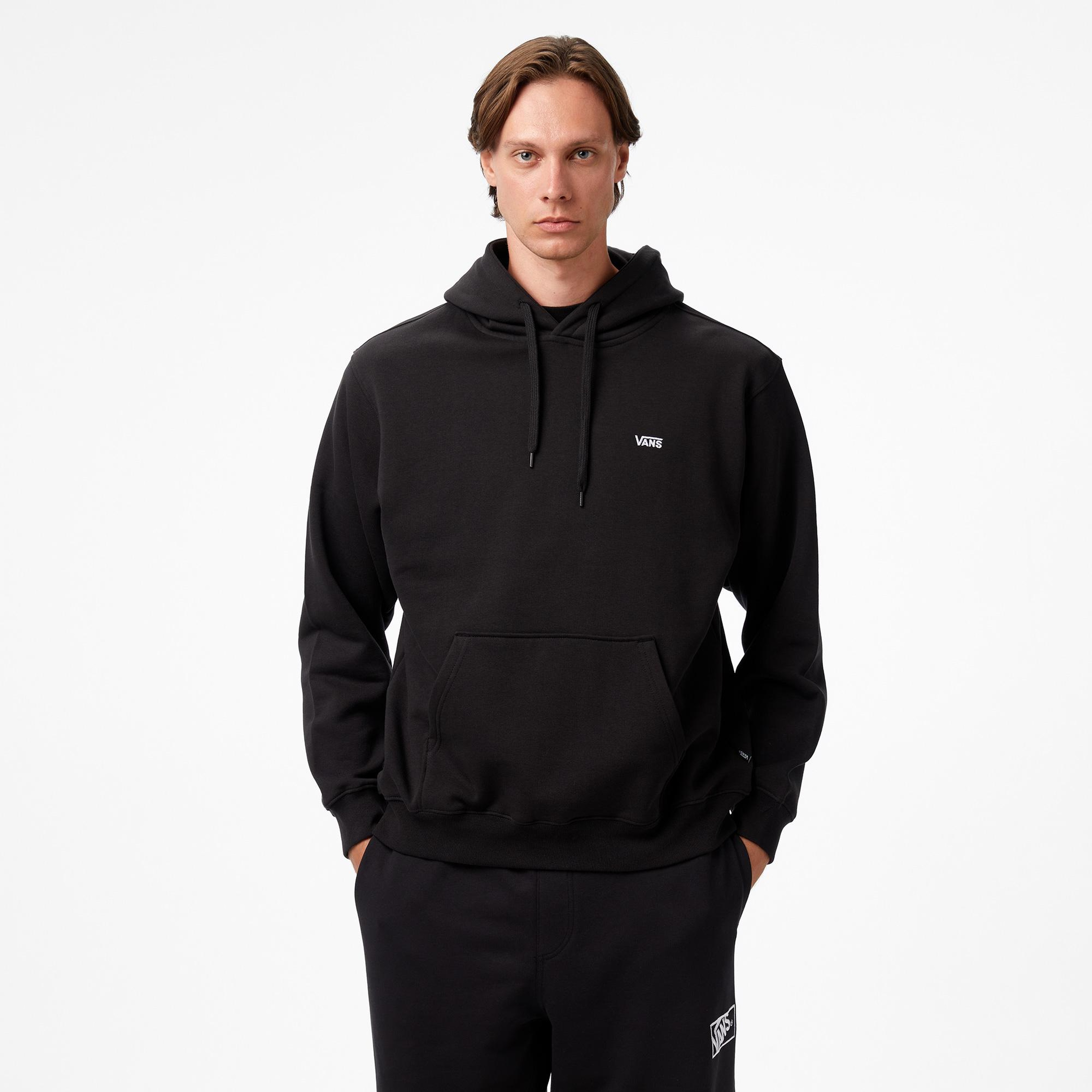 Vans Left Chest ii Loose Po Erkek Siyah Sweatshırt