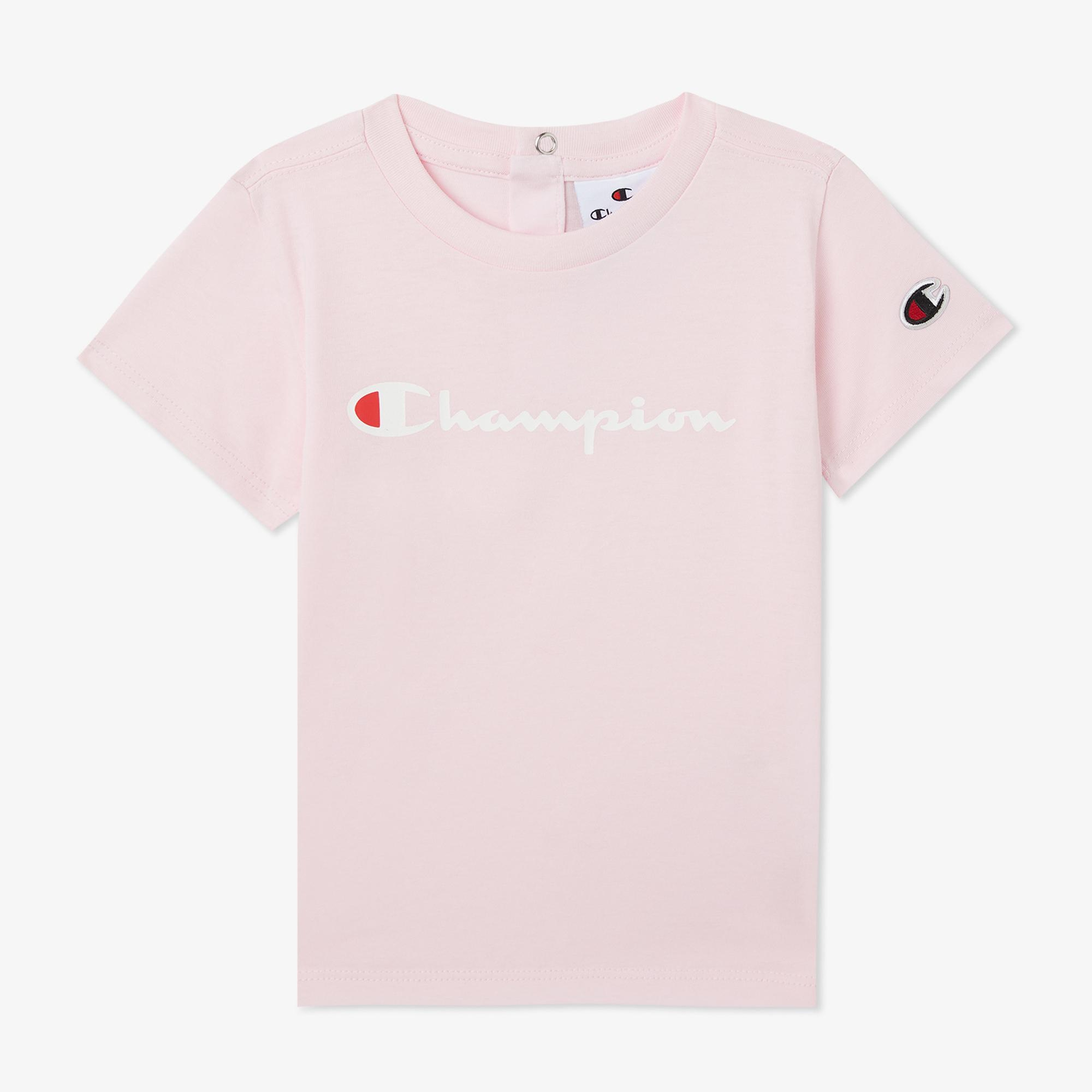 Champion Çocuk Pembe/Lacivert Şort Takımı