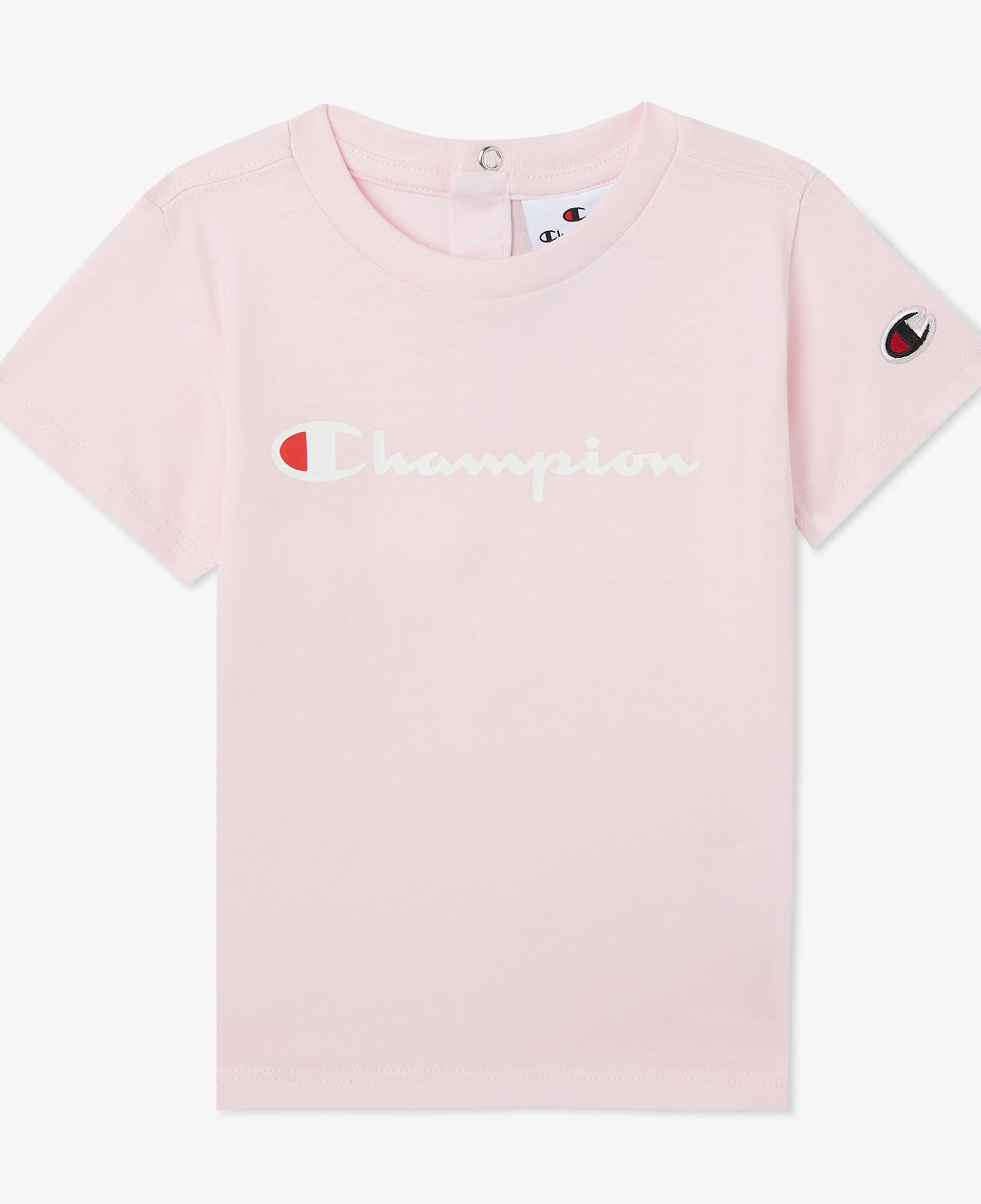 Champion Çocuk Pembe/Lacivert Şort Takımı