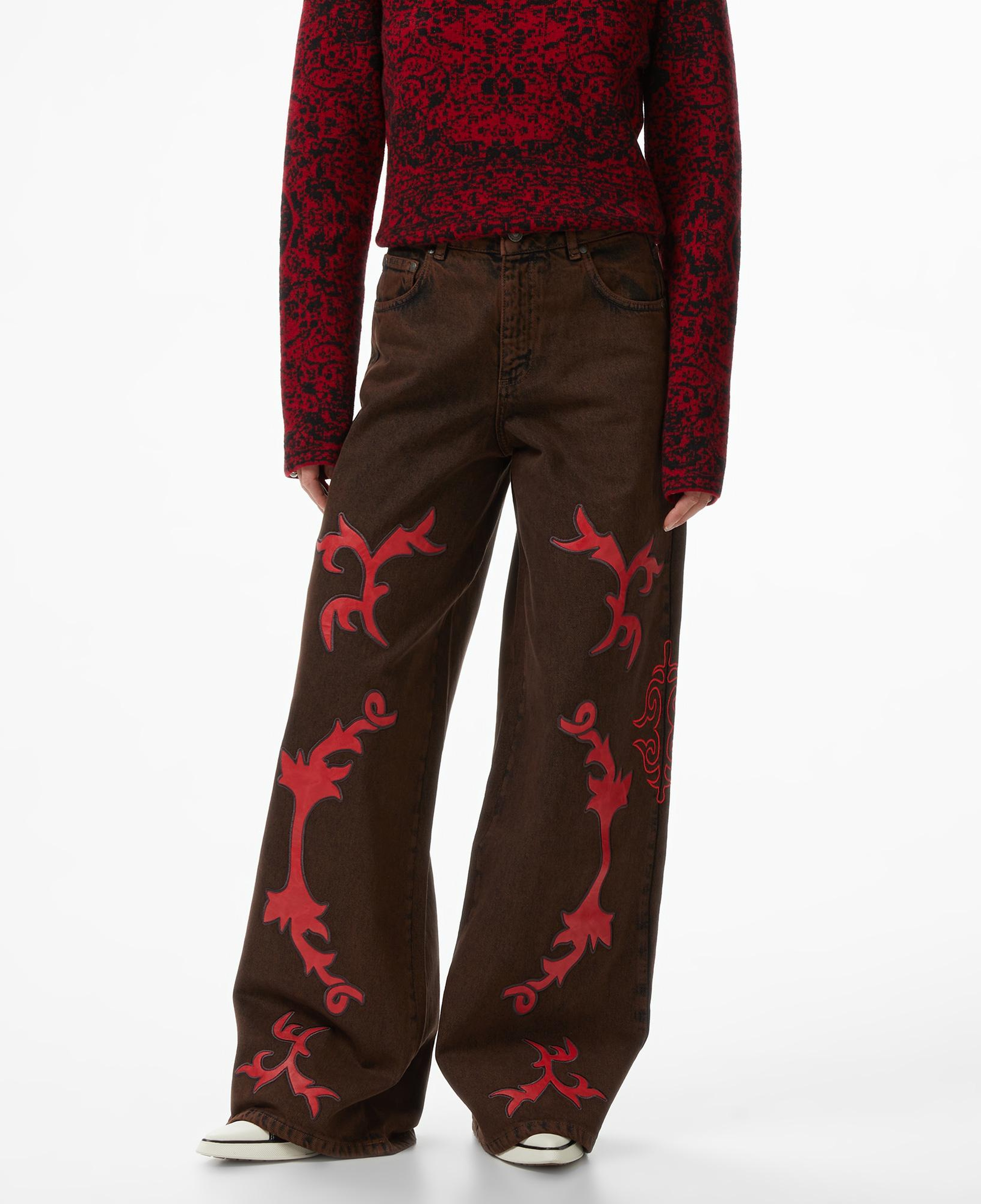 Les Benjamins Regular Fit Kadın Kahverengi Pantolon